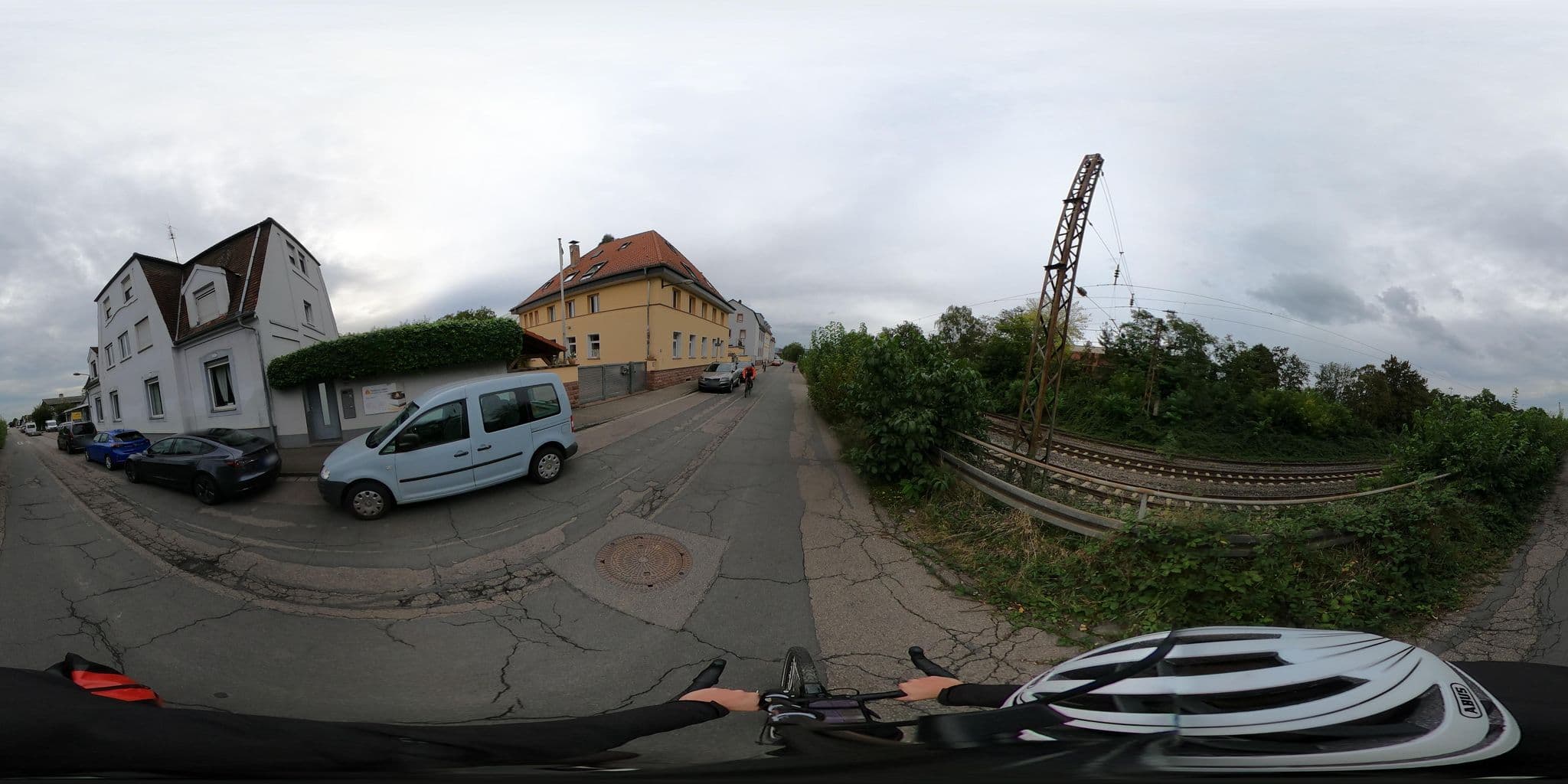 Street view near Knopf Motorradreisen Bed & Breakfast, Leimen — © RadNETZ (CC BY-SA · Mapillary)