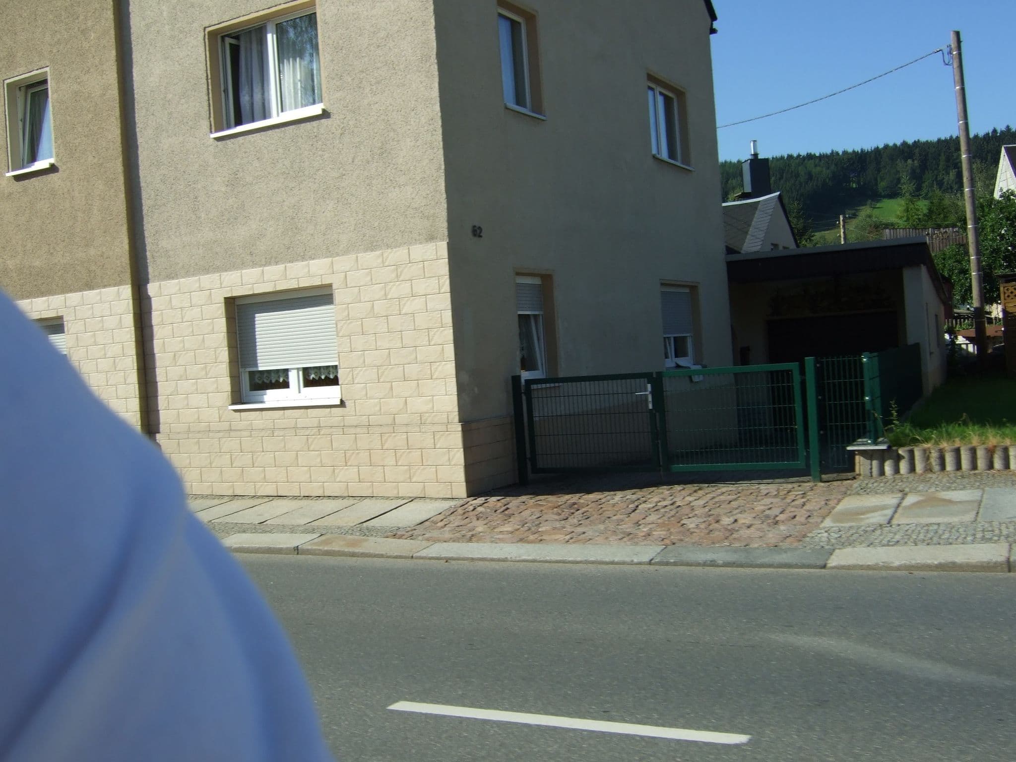 Street view near Pension Elisabeth Schierig, Olbernhau — © malenki (CC BY-SA · Mapillary)