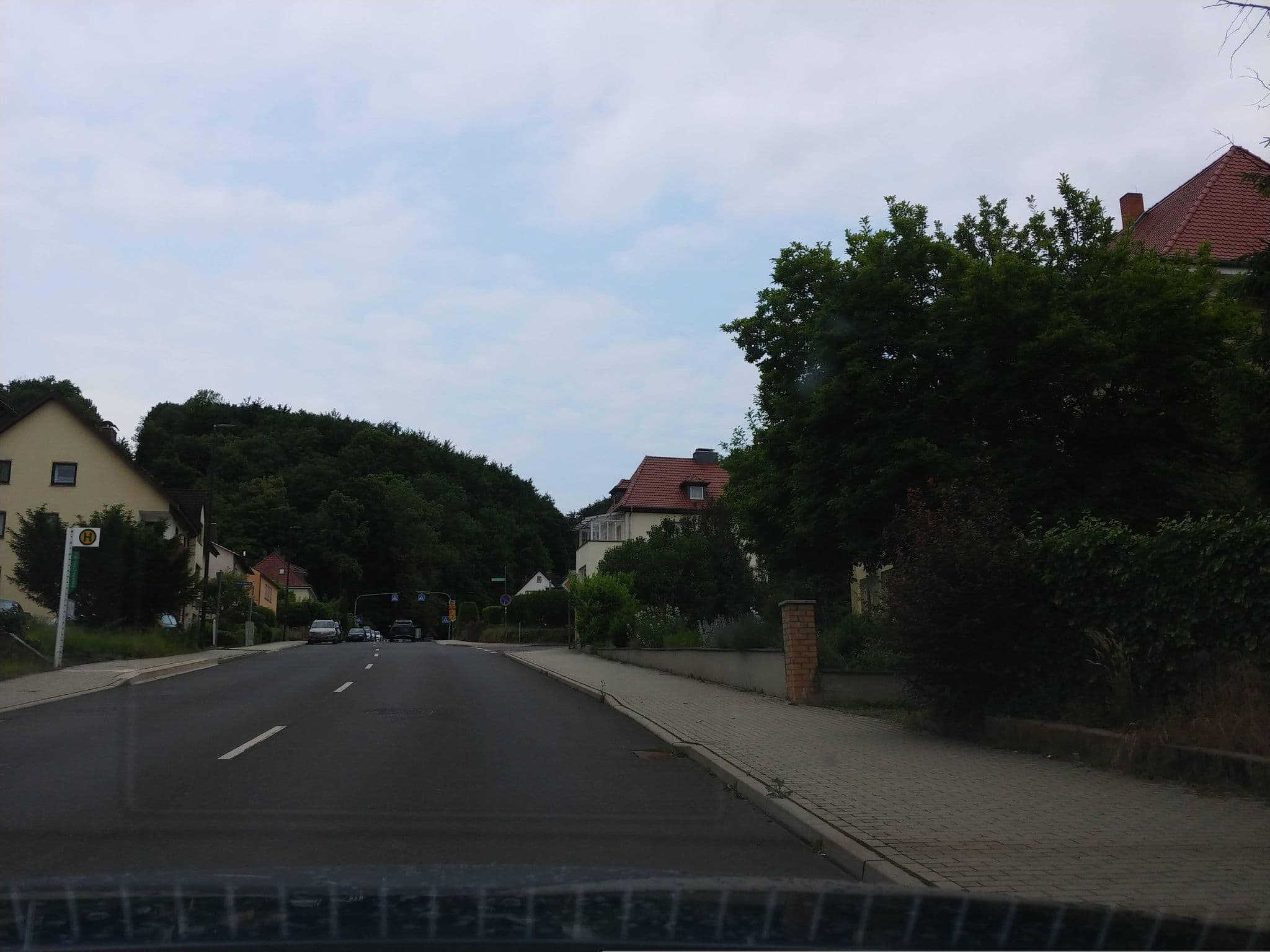 Street view near Haus Dea, Bad Sooden-Allendorf — © tomatsn (CC BY-SA · Mapillary)