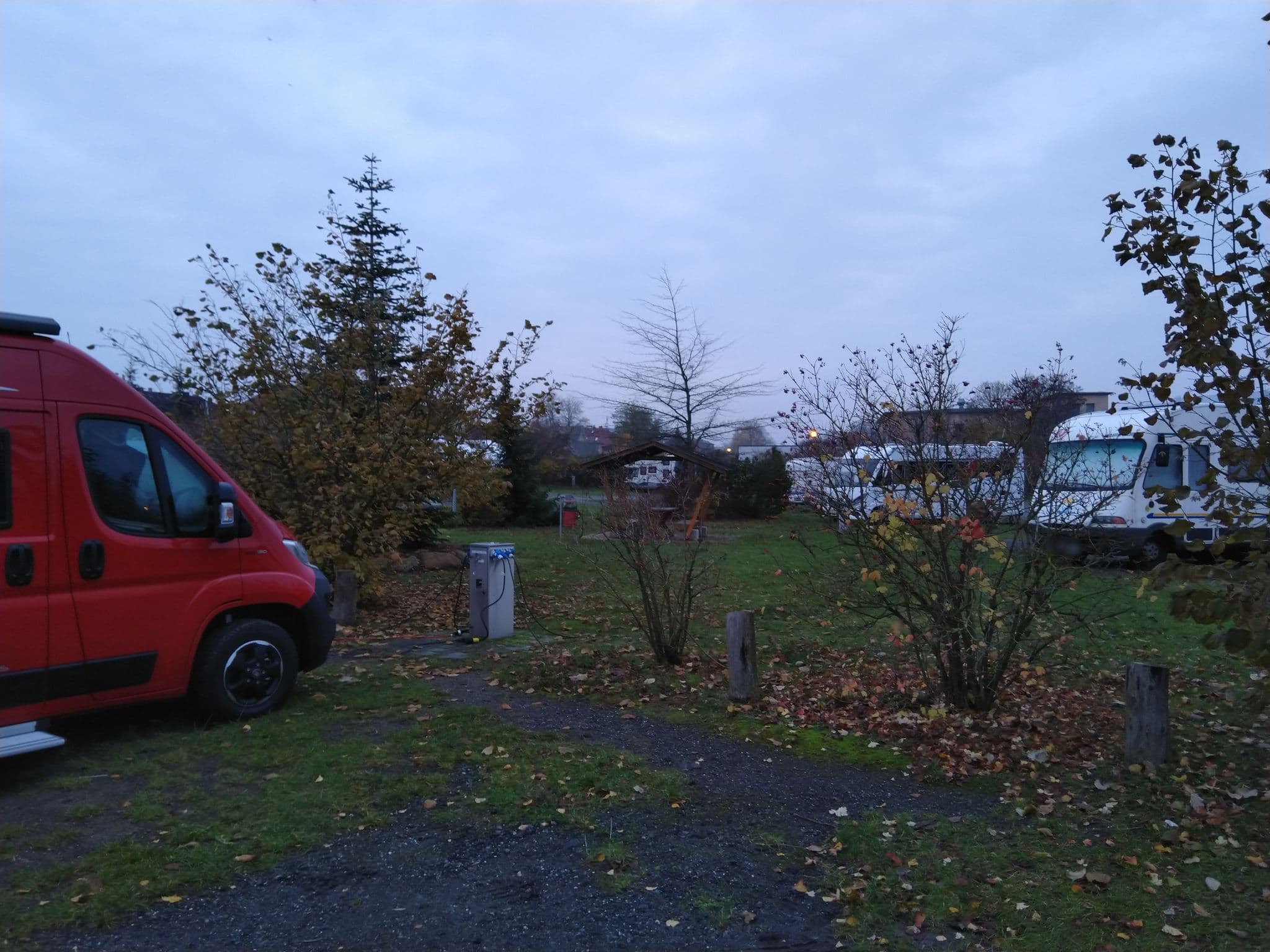 Street view near Wohnmobilpark Westhafen Wismar, Wismar — © bonrau (CC BY-SA · Mapillary)