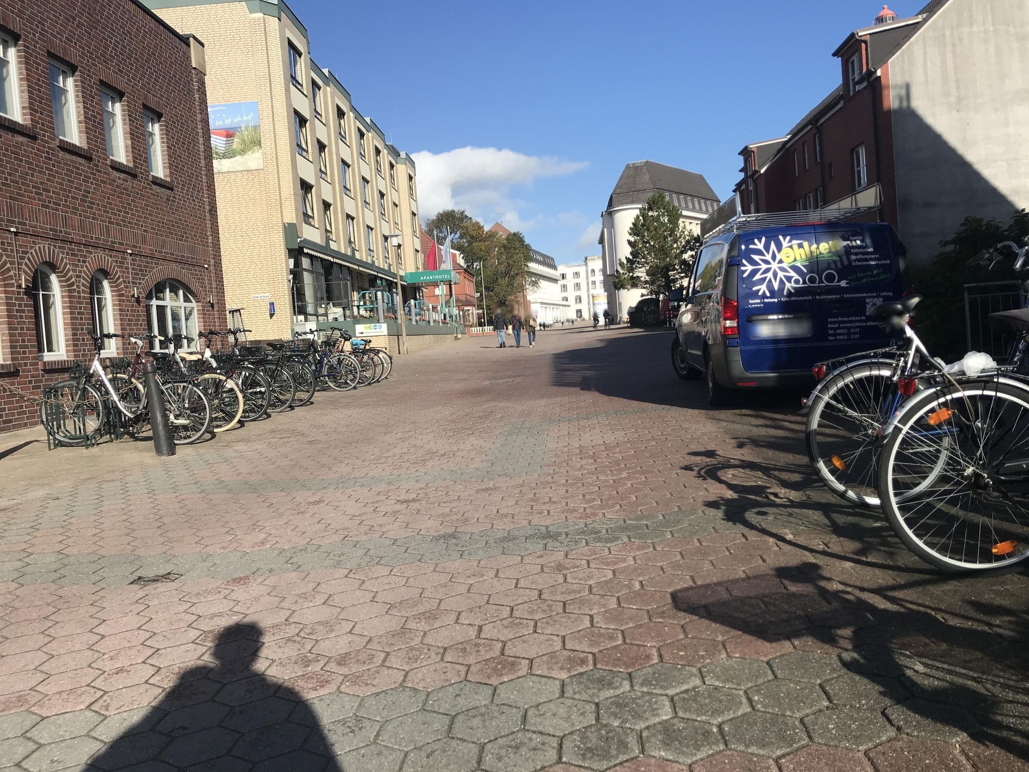 Street view near Villa Erika, Borkum