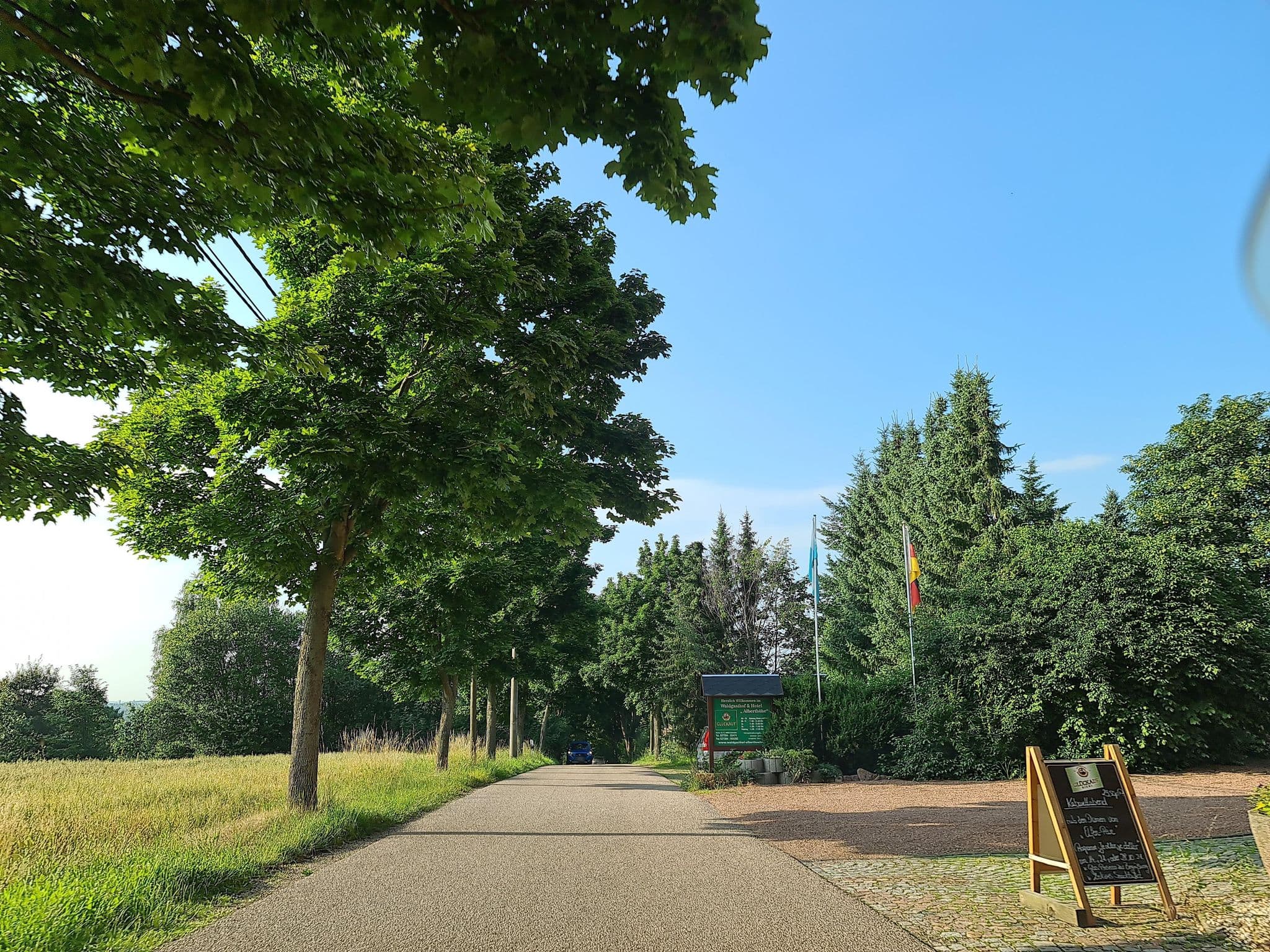 Street view near Waldgasthof Alberthöhe, Lichtenstein — © canislupus (CC BY-SA · Mapillary)