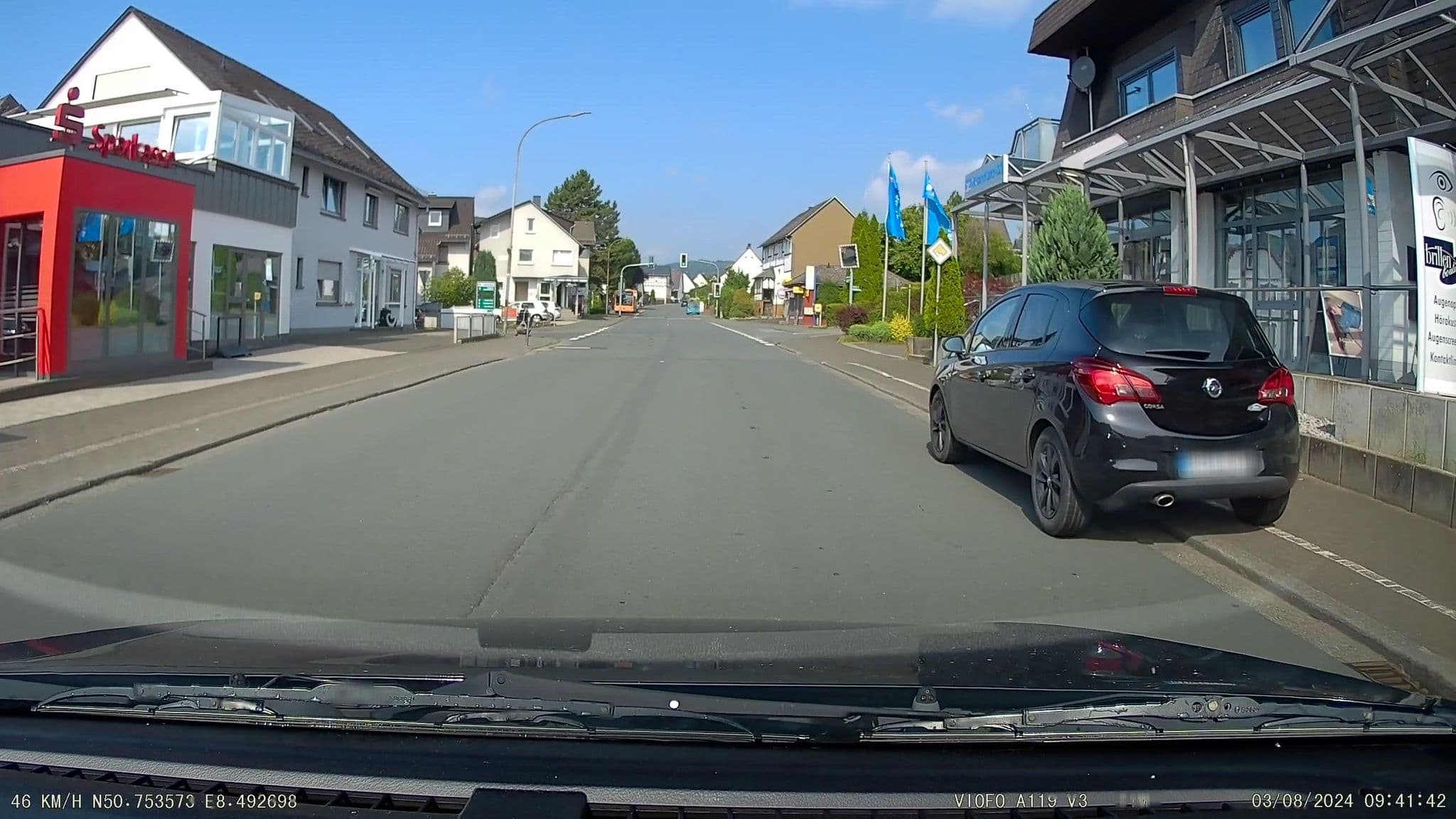 Street view near Haus Baumann, Bad Endbach — © tim3003 (CC BY-SA · Mapillary)