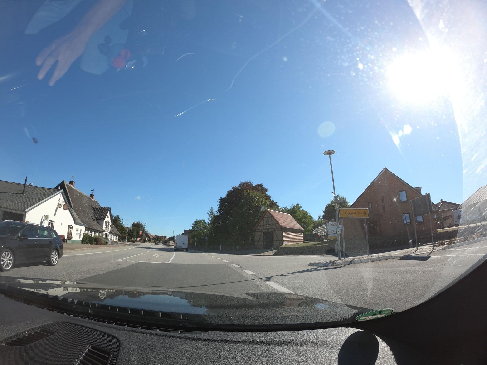 Street view near Osterkrug, Treia — © jenki (CC BY-SA · Mapillary)