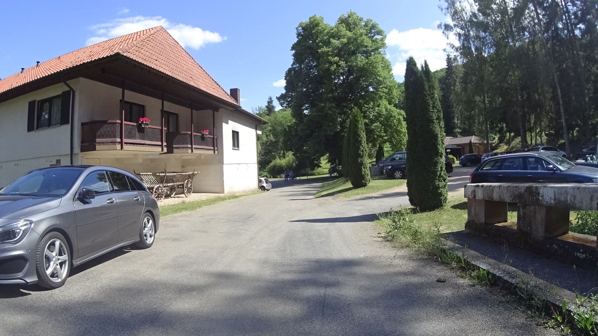 Street view near Waldhotel Wohlfahrtsmühle, Hardheim — © ramap (CC BY-SA · Mapillary)