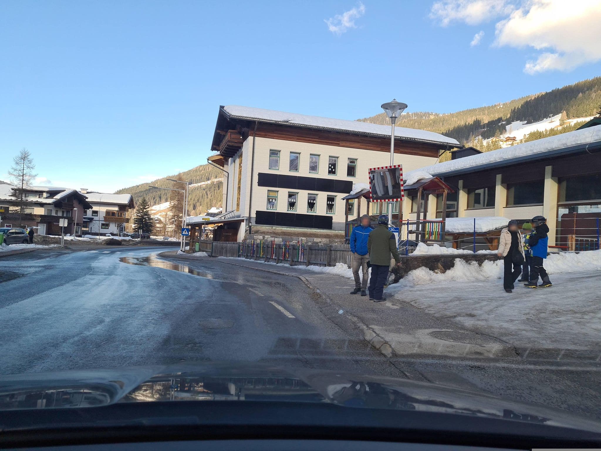 Street view near Haus Christian, Hof — © schermy_at (CC BY-SA · Mapillary)
