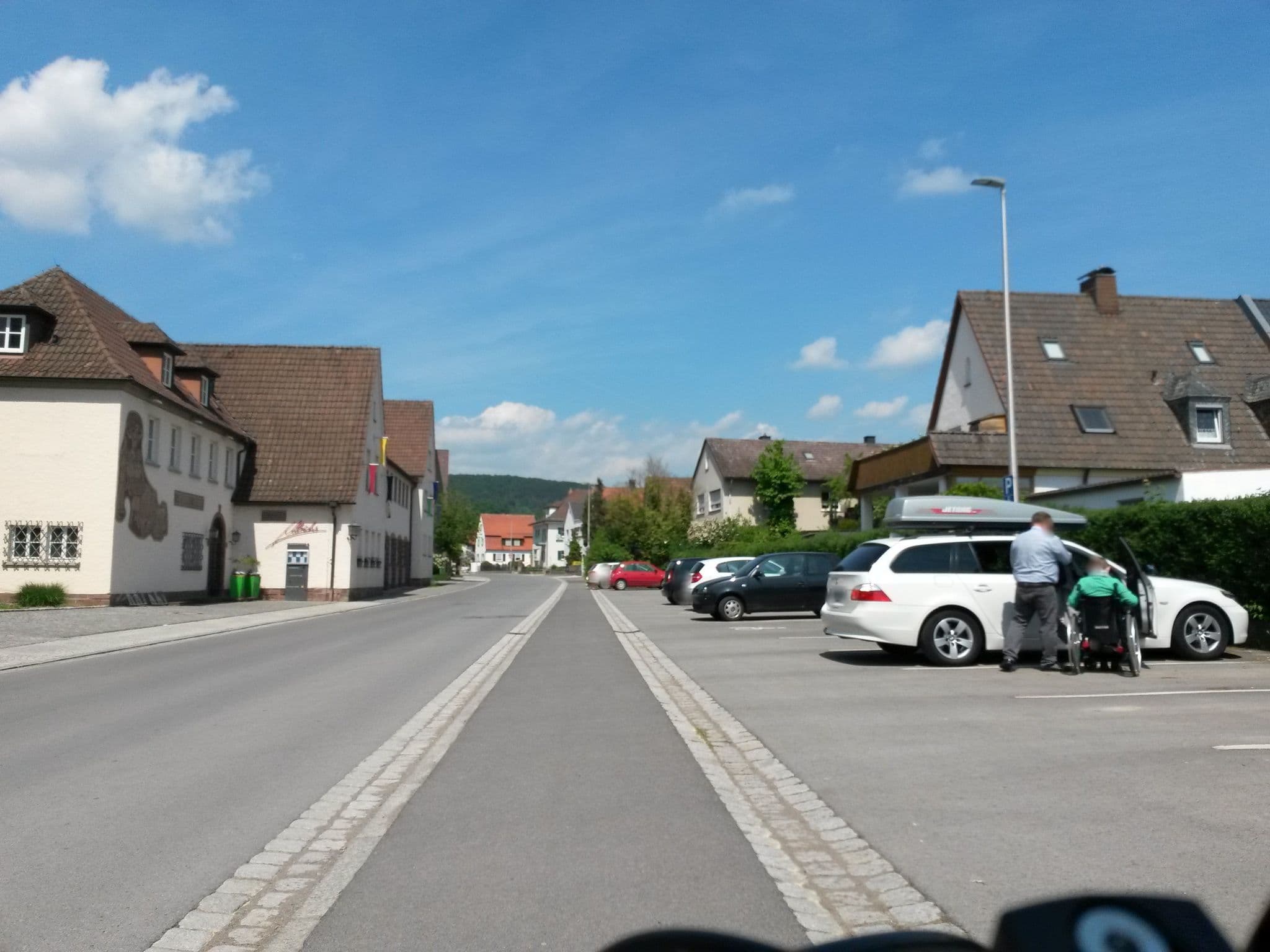 Street view near Hotel Ullrich, Elfershausen — © rausk (CC BY-SA · Mapillary)