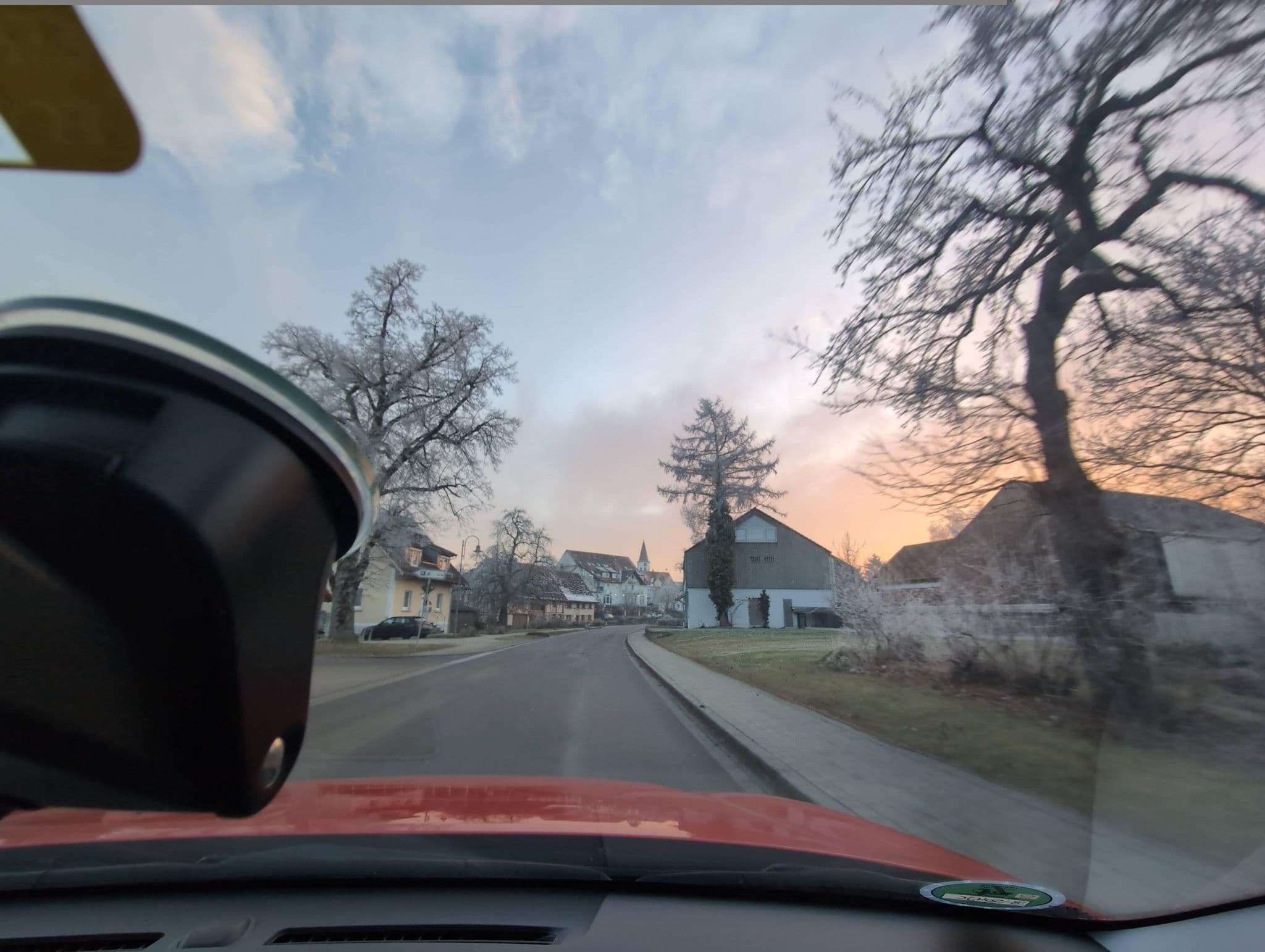 Street view near Gästehaus Karpfen, Illmensee — © mcliquid (CC BY-SA · Mapillary)