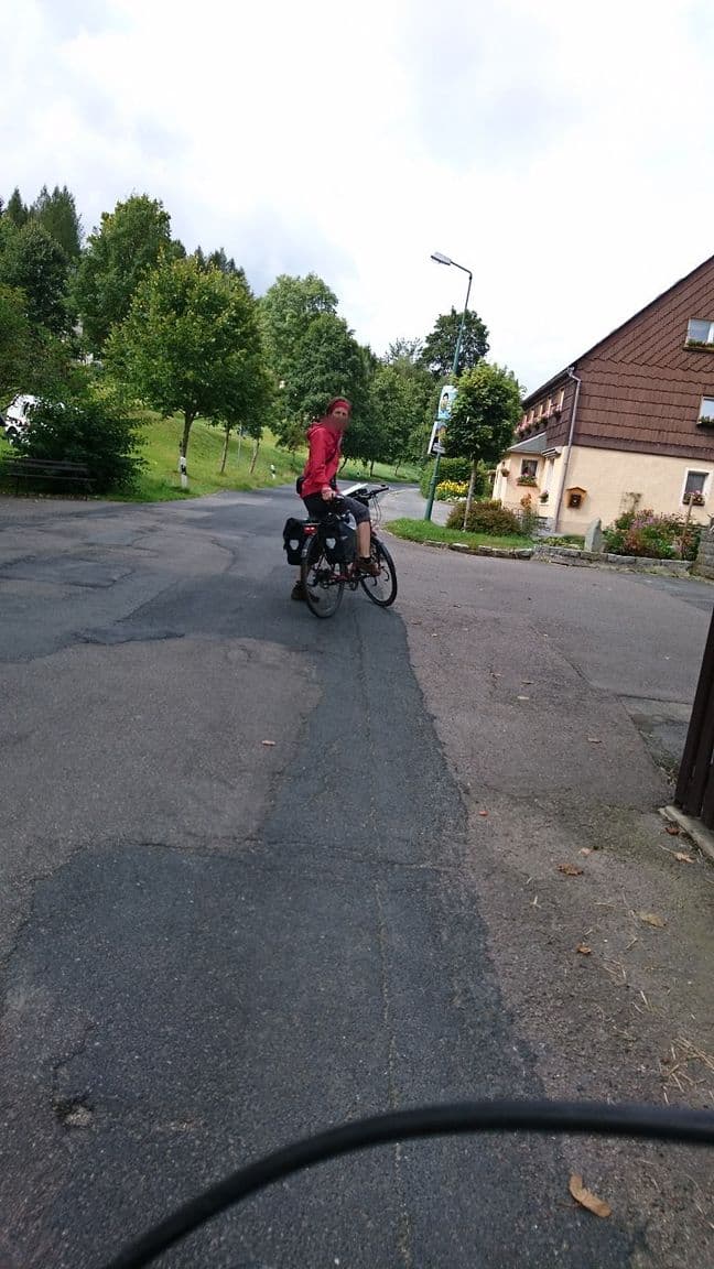 Street view near Fewo Brix, Rechenberg-Bienenmühle — © jochenb (CC BY-SA · Mapillary)