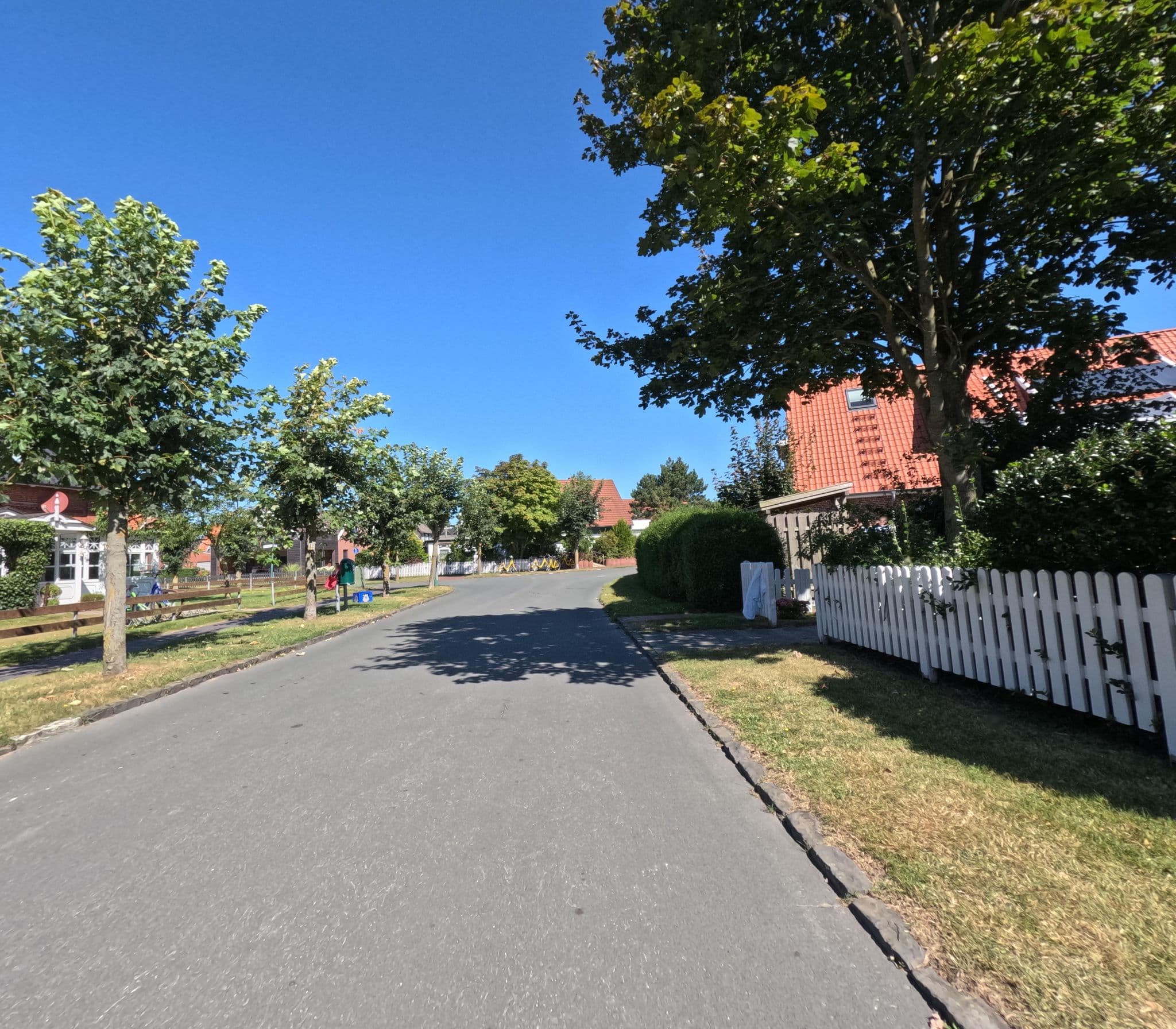 Street view near Gästehaus Bohlen, Langeoog