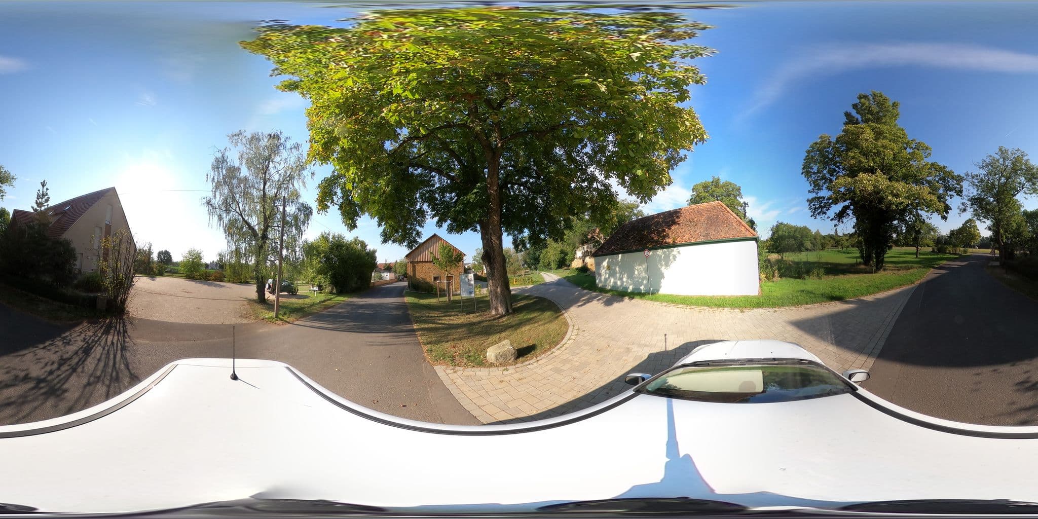 Street view near Gästehaus am Schloss, Schwebheim — © npmp (CC BY-SA · Mapillary)