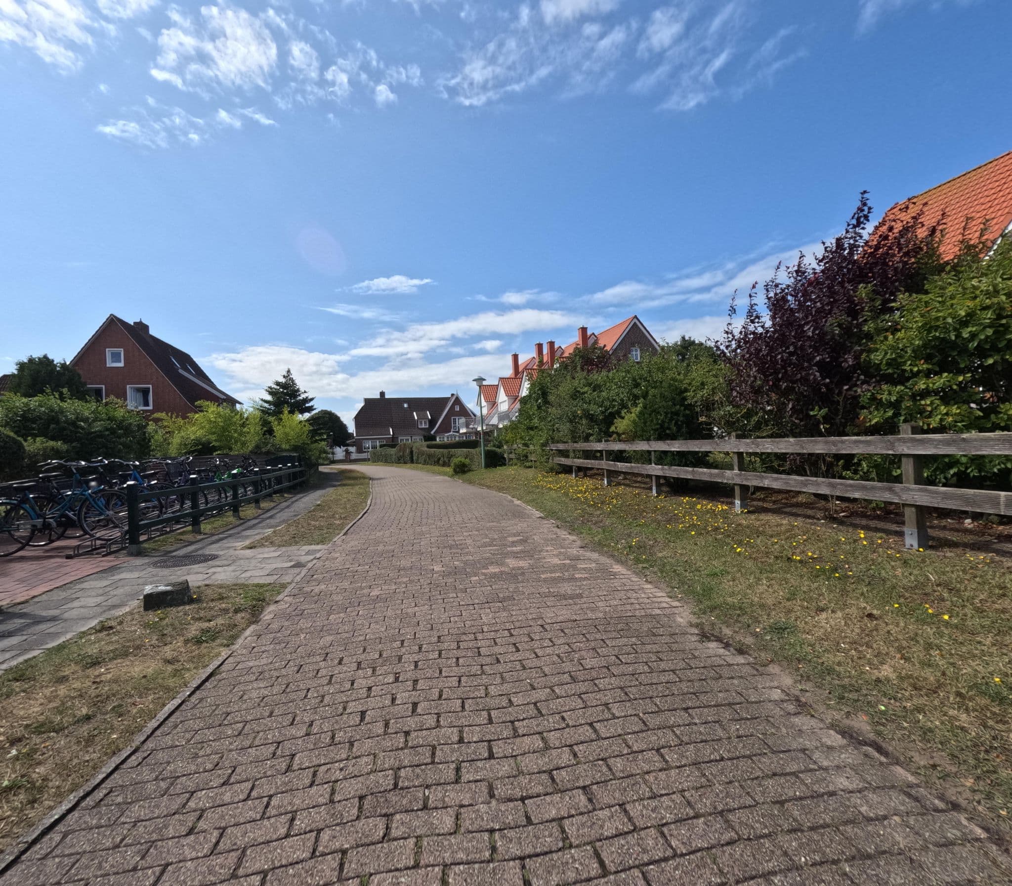 Street view near Haus am Strand, Langeoog