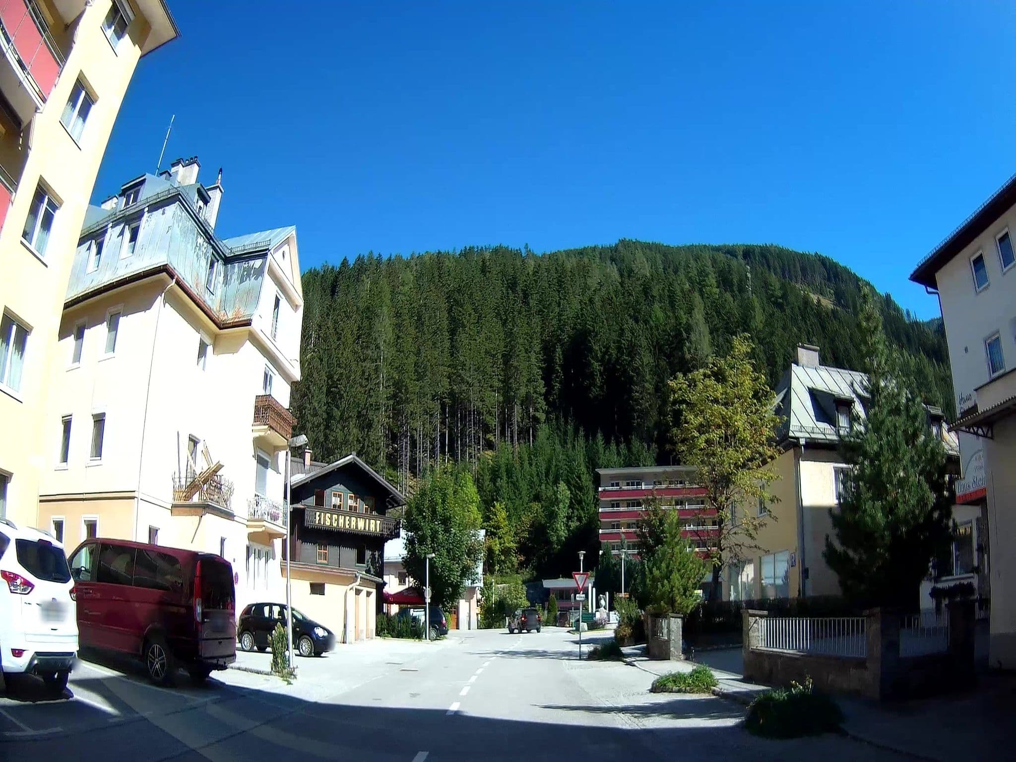 Street view near Haus Steinbacher, Bad Gastein