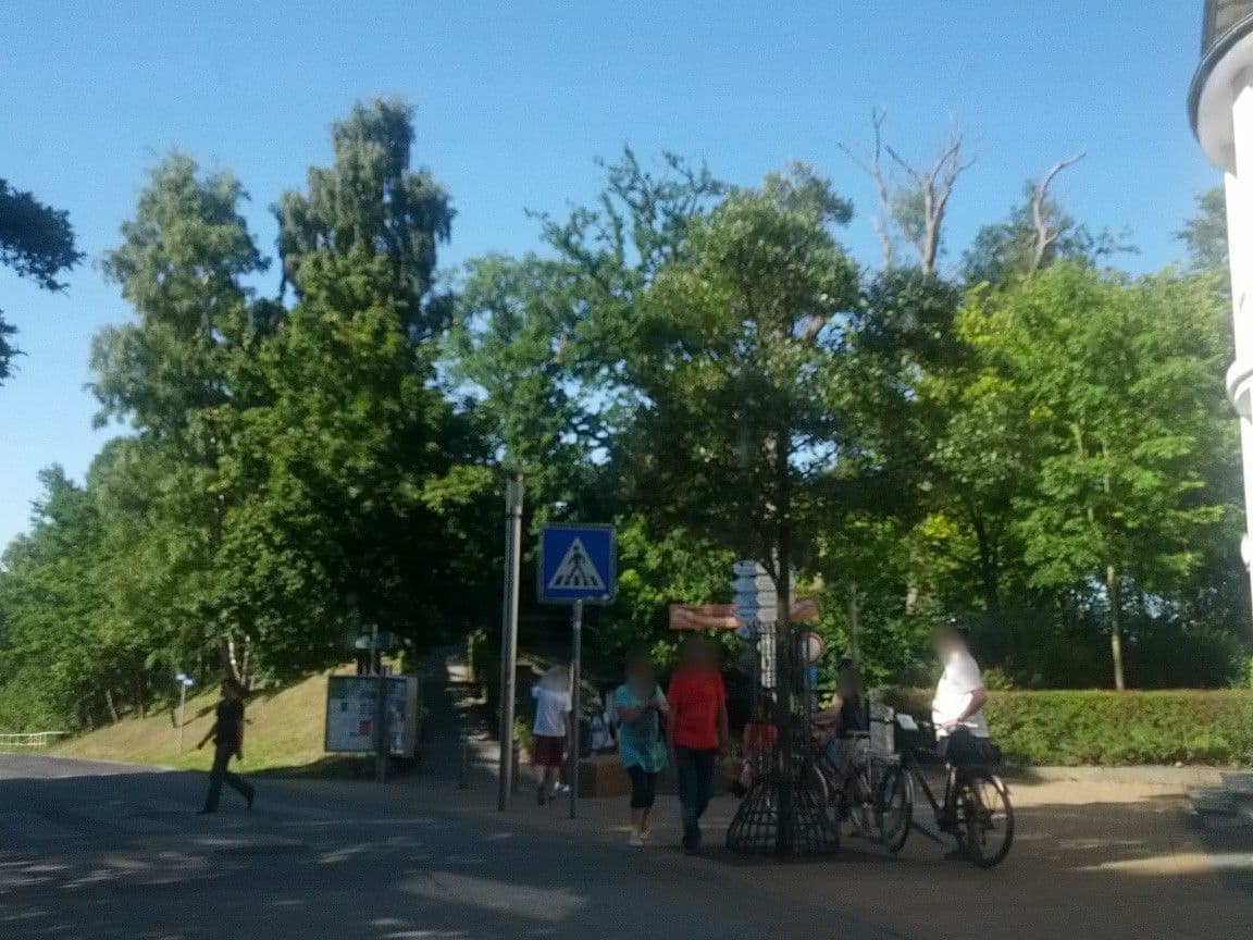 Street view near Strandresidenz Brandenburg, Ostseebad Göhren