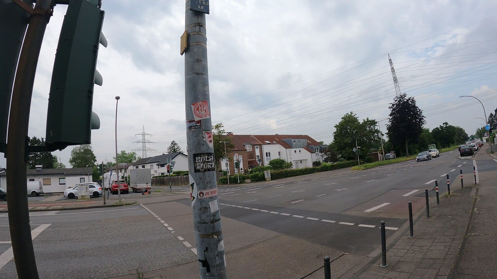 Street view near Hotel Thomas, Mengenich — © popball (CC BY-SA · Mapillary)