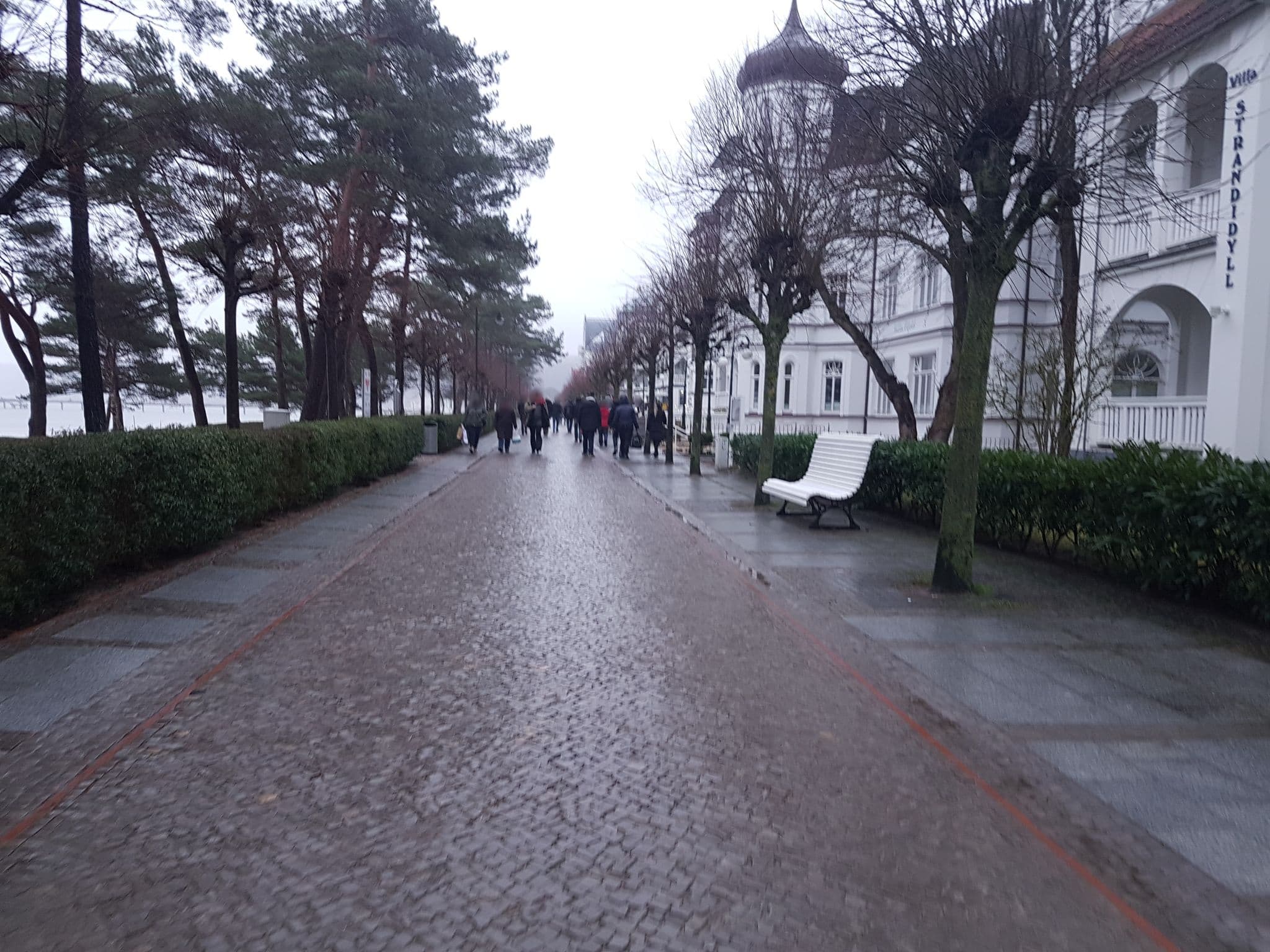 Street view near Villa Strandidyll, Ostseebad Binz