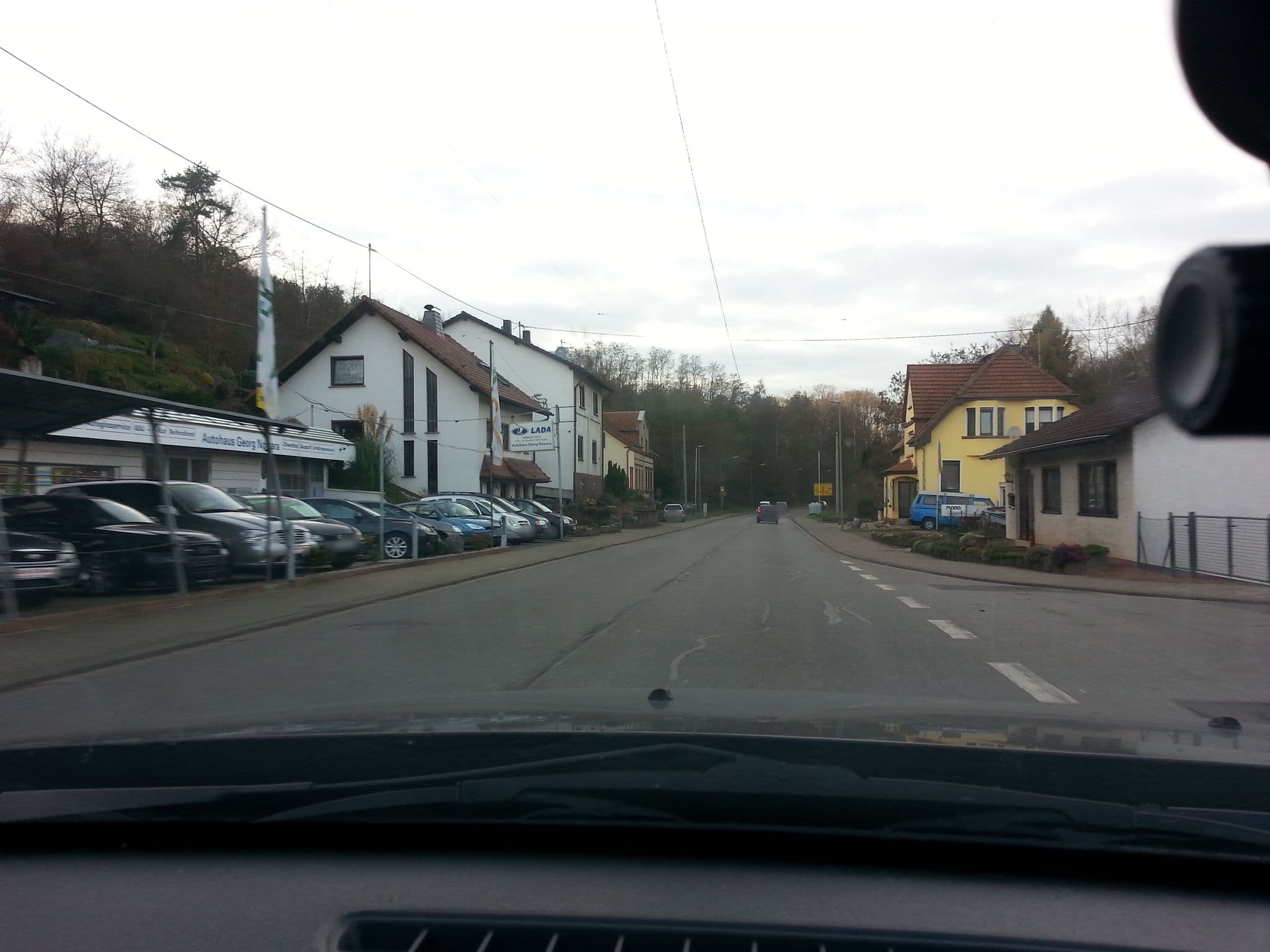 Street view near Ferienwohnung Nowara, Ludweiler-Warndt — © thdi (CC BY-SA · Mapillary)