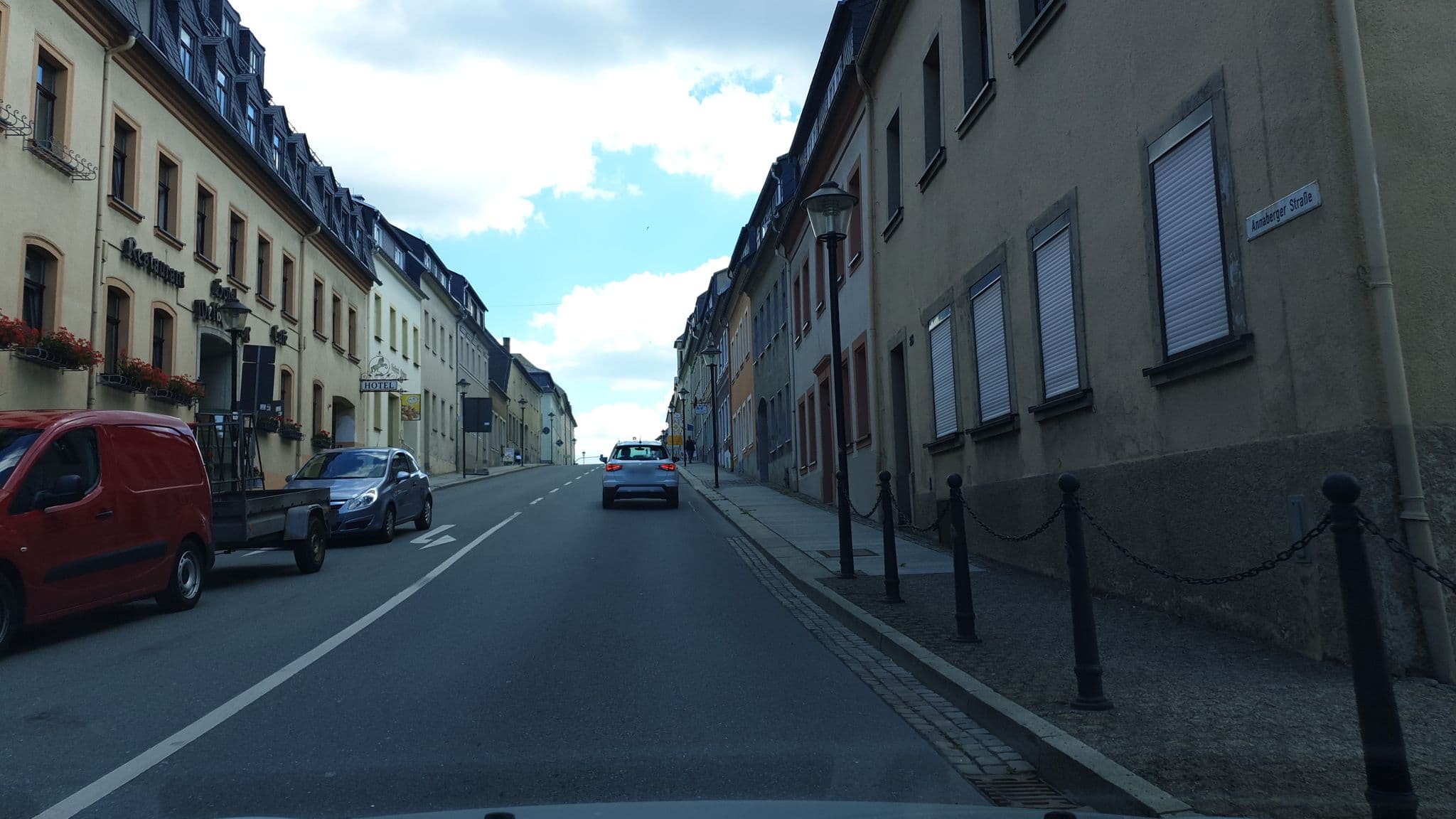 Street view near Weißes Roß, Marienberg — © canislupus (CC BY-SA · Mapillary)