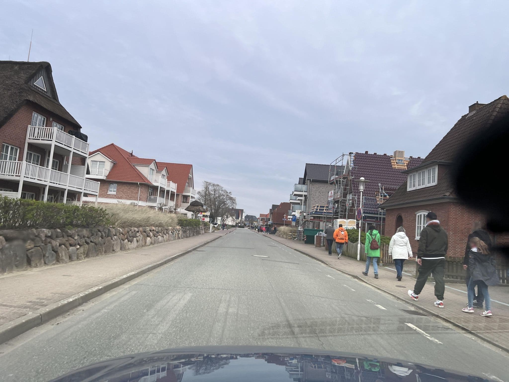 Street view near Büsumer Reethus, Büsum