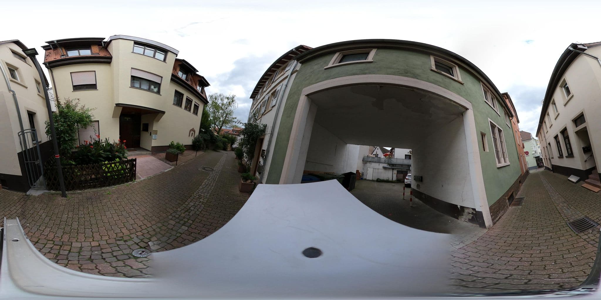 Street view near Hotel Freihof, Wiesloch — © wegavision (CC BY-SA · Mapillary)