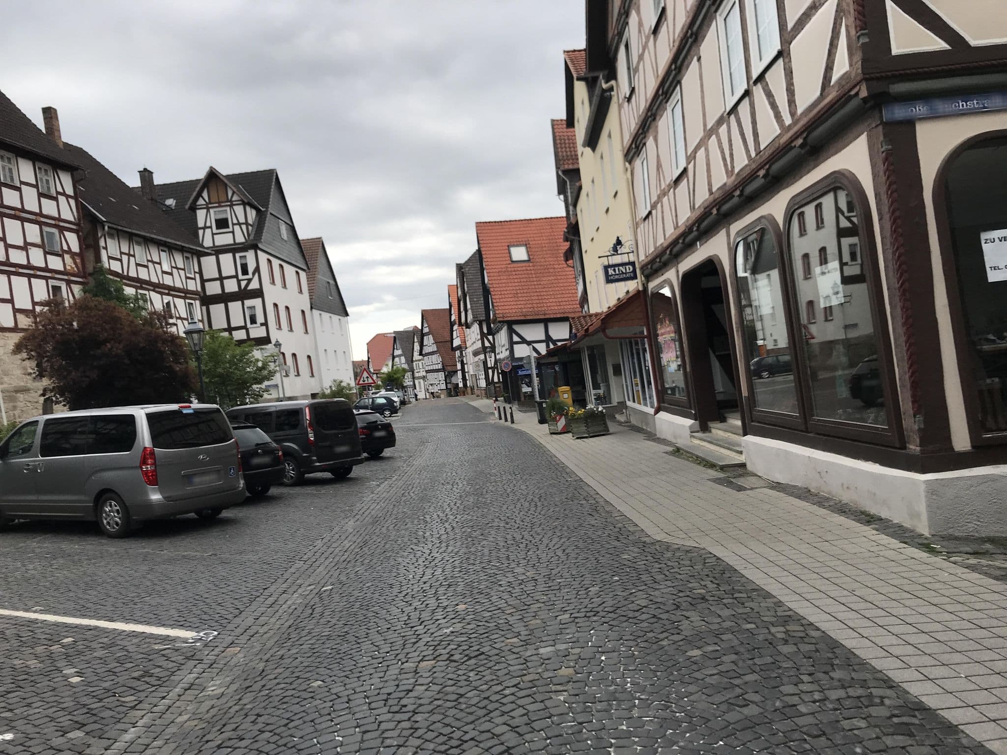 Street view near Altes Rathaus, Wolfhagen — © troher15 (CC BY-SA · Mapillary)