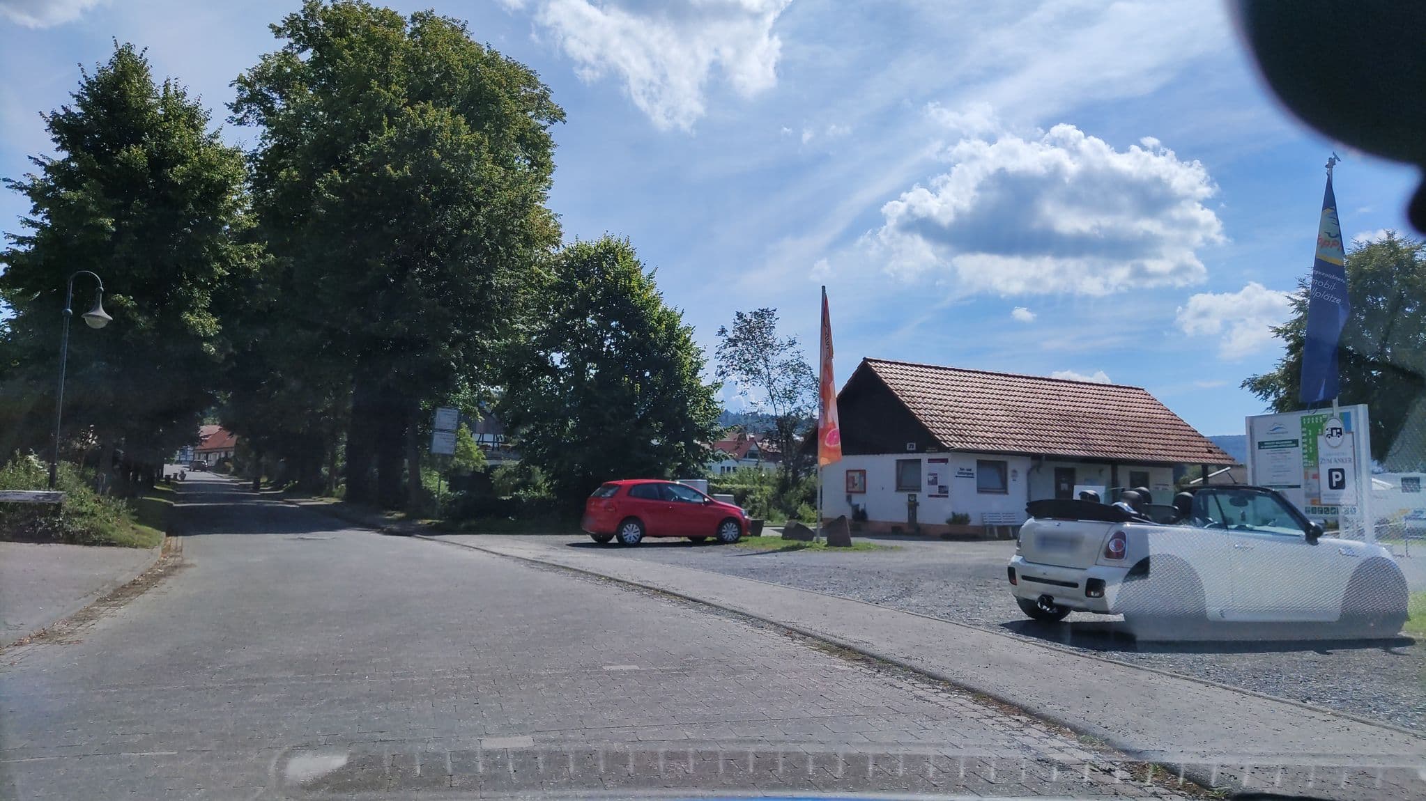 Street view near Wohnmobilstellplatz Weserbergland, Bodenfelde — © hotteliene (CC BY-SA · Mapillary)