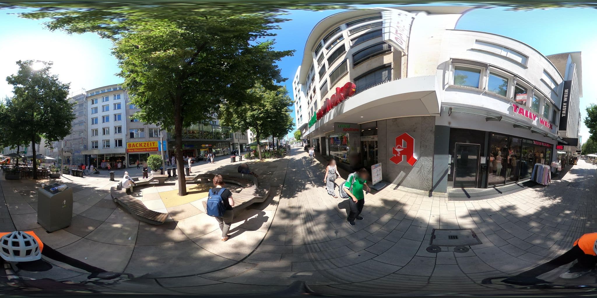 Street view near City Hotel garni, Pforzheim — © RadNETZ (CC BY-SA · Mapillary)