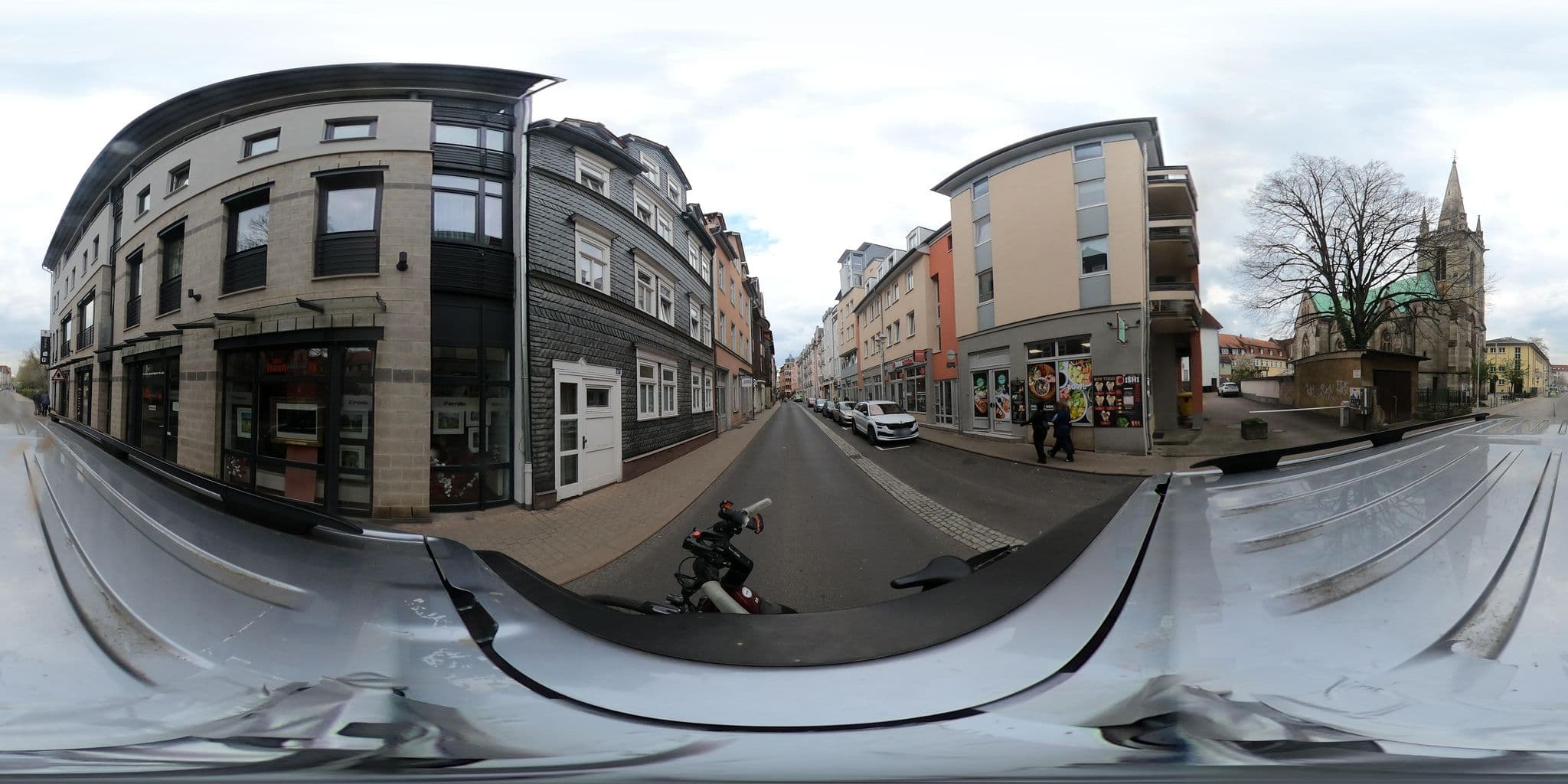 Street view near Göbel's Sophien Hotel, Eisenach — © Mobilitaetswerk (CC BY-SA · Mapillary)