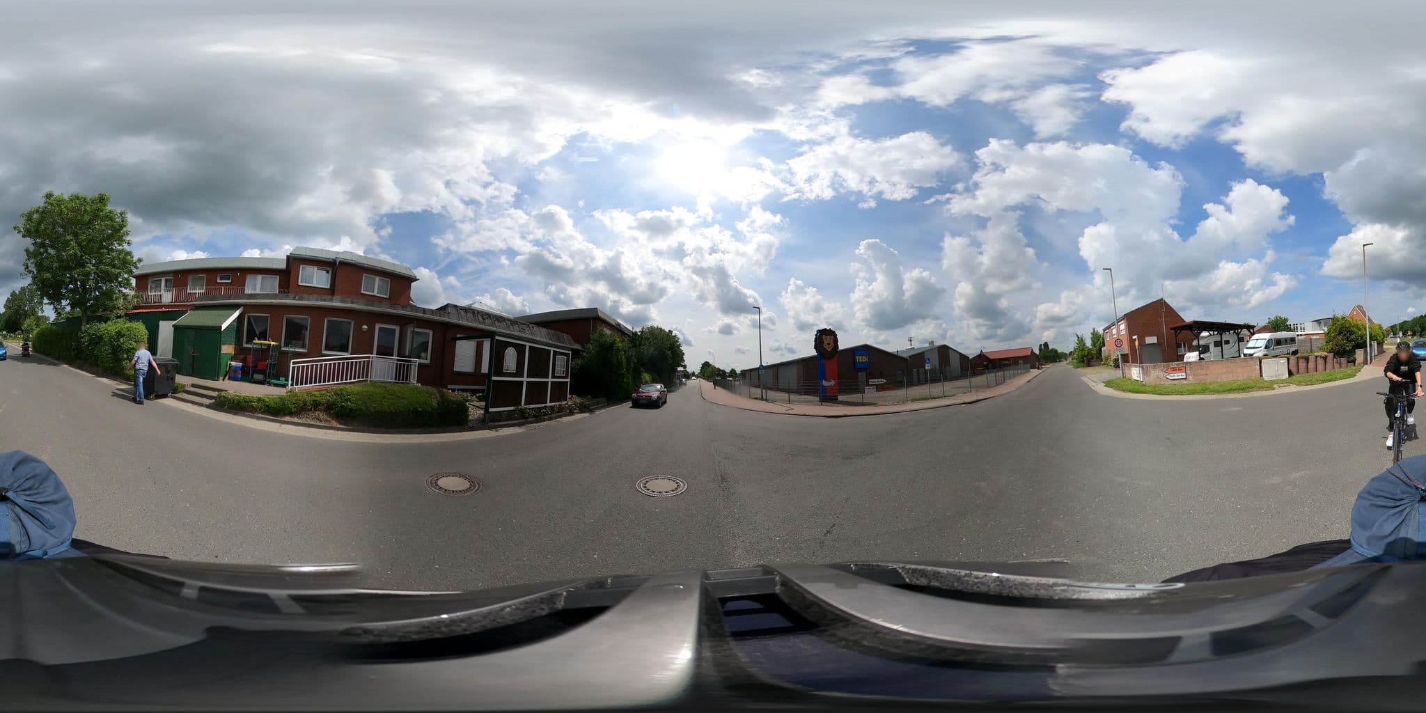 Street view near Möwchen - Hotel & Restaurant, Norddeich