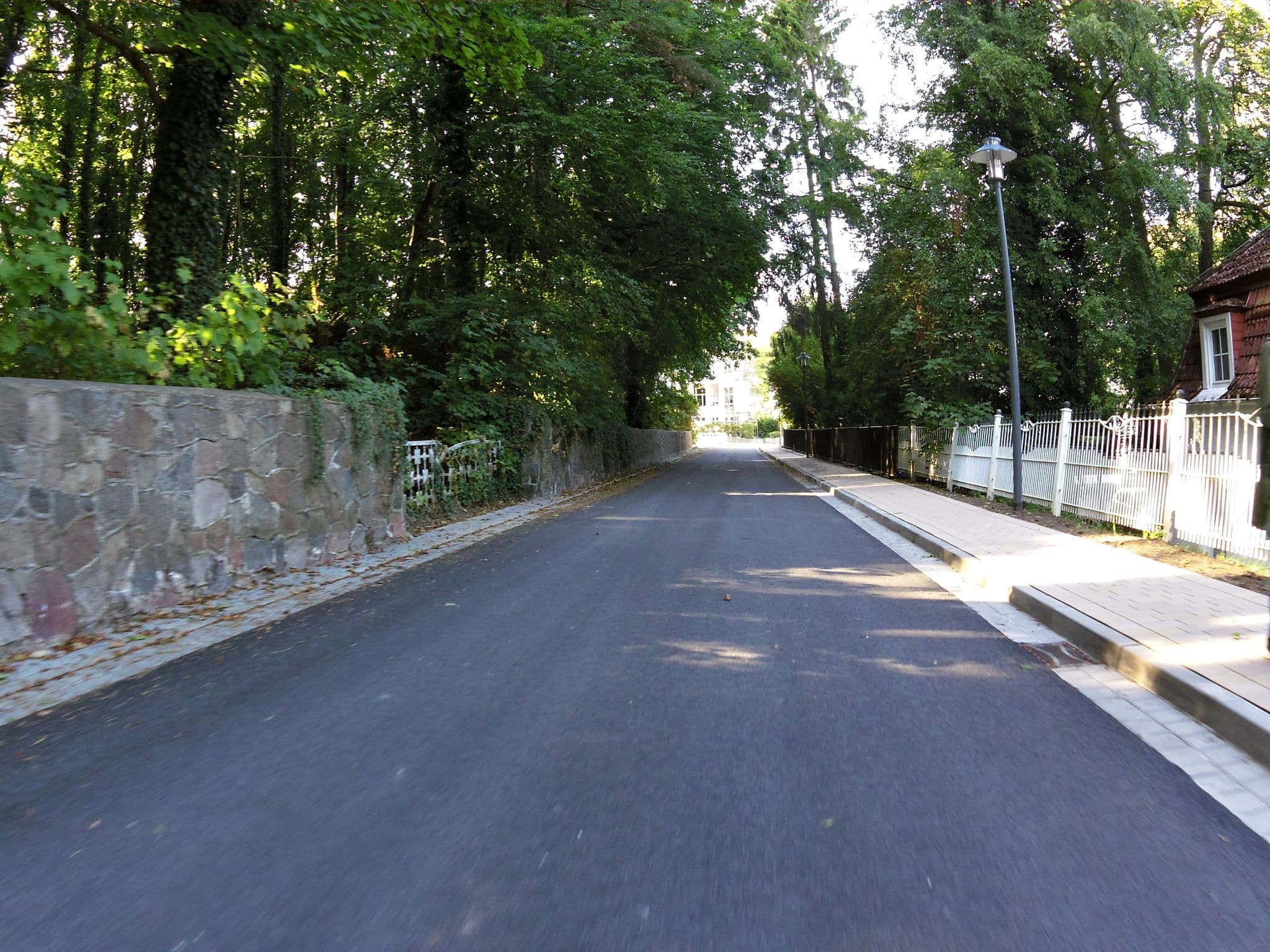Street view near Coach House, Seebad Heringsdorf