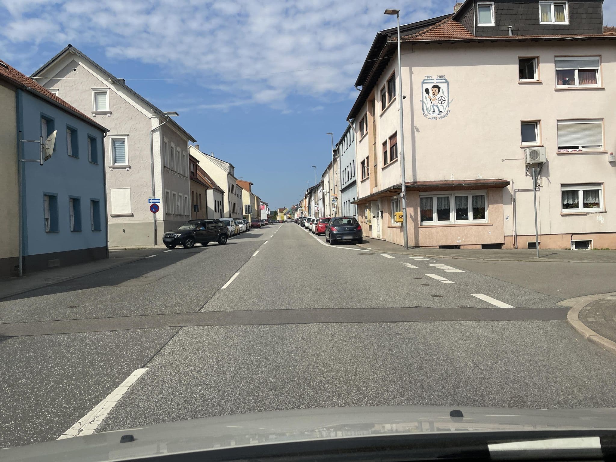 Street view near Pension Gerti, Sankt Ingbert — © tartaros (CC BY-SA · Mapillary)