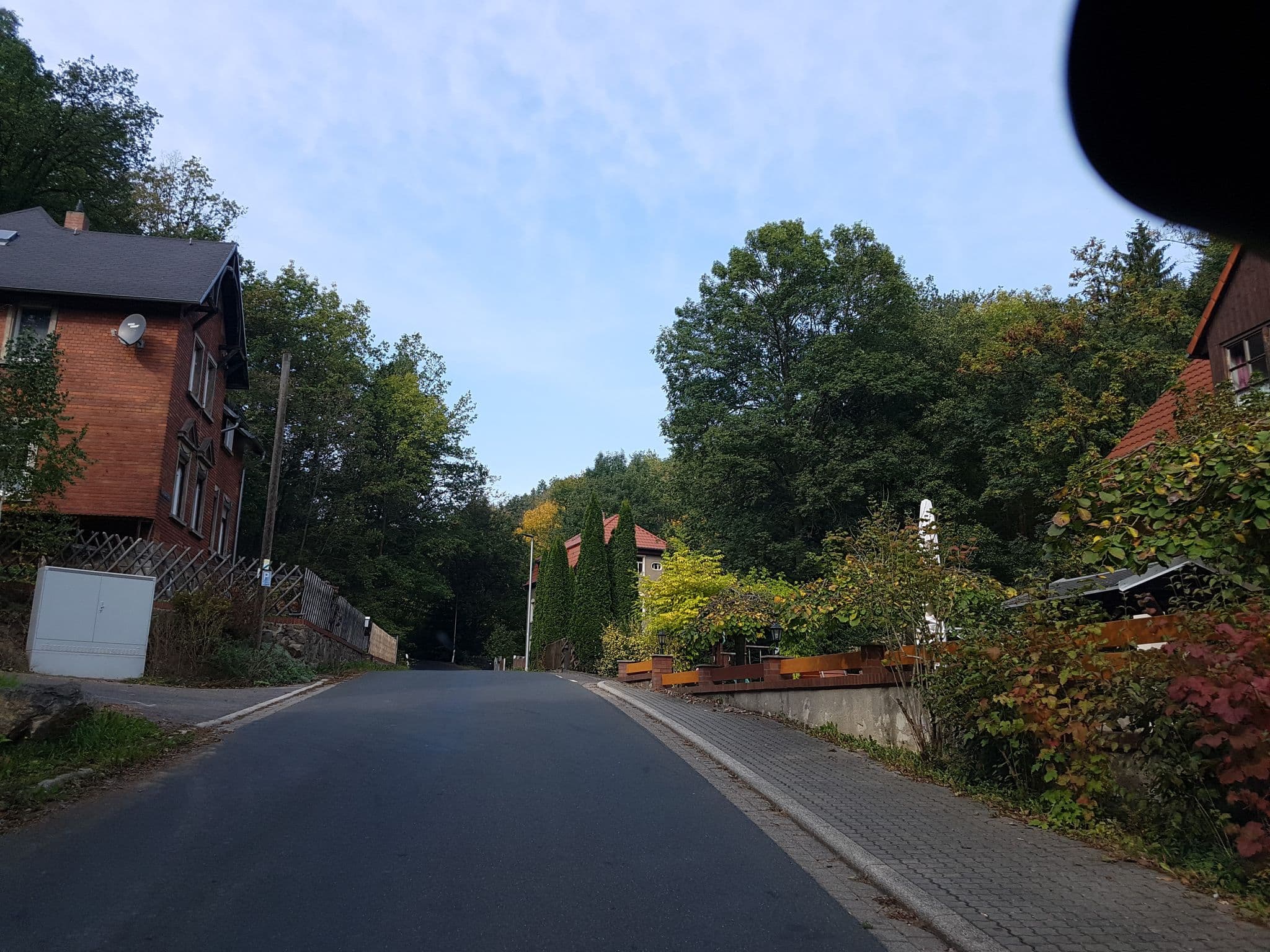 Street view near Restaurant Waldfrieden, Waldheim — © dsmm (CC BY-SA · Mapillary)