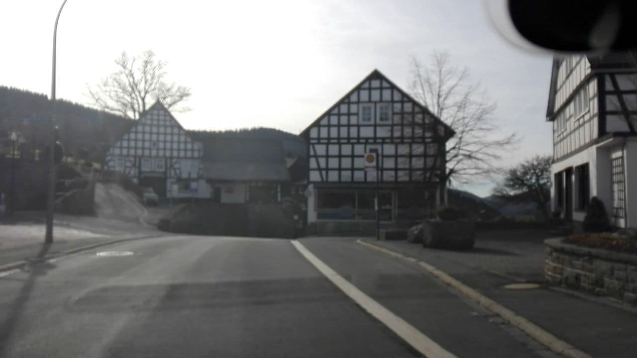 Street view near Pension Gierse-Schauerte, Winterberg
