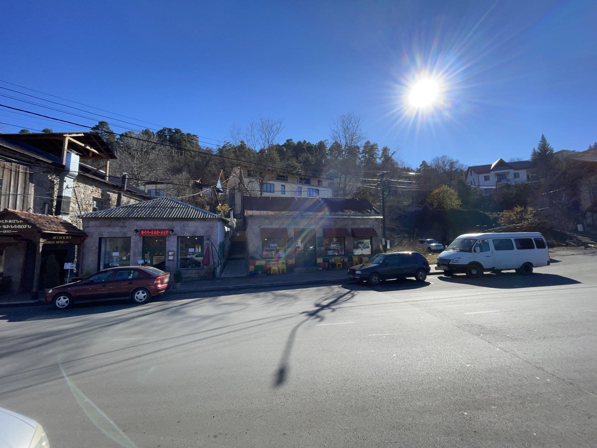Street view near Dilijan Hikers Hostel, Dilijan
