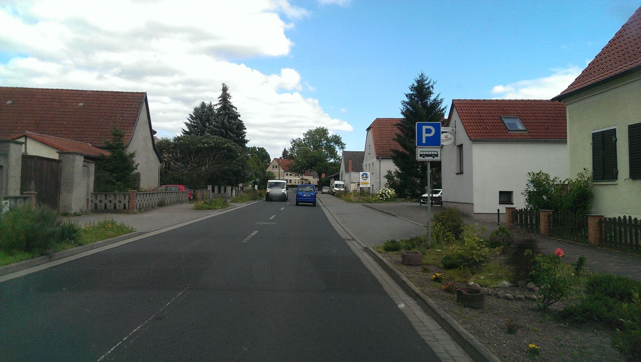 Street view near Ferienwohnung "Zwei Eichen", Bad Düben — © bufonto (CC BY-SA · Mapillary)
