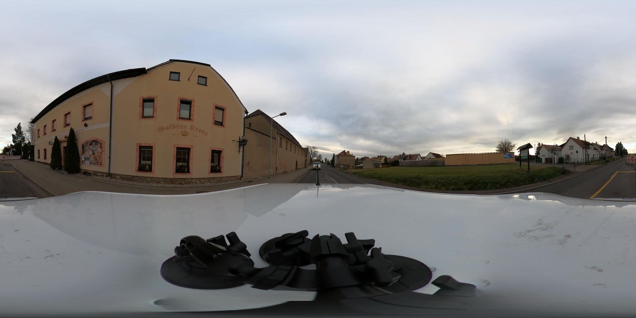 Street view near Landhotel "Goldene Krone", Belgershain — © kopra (CC BY-SA · Mapillary)