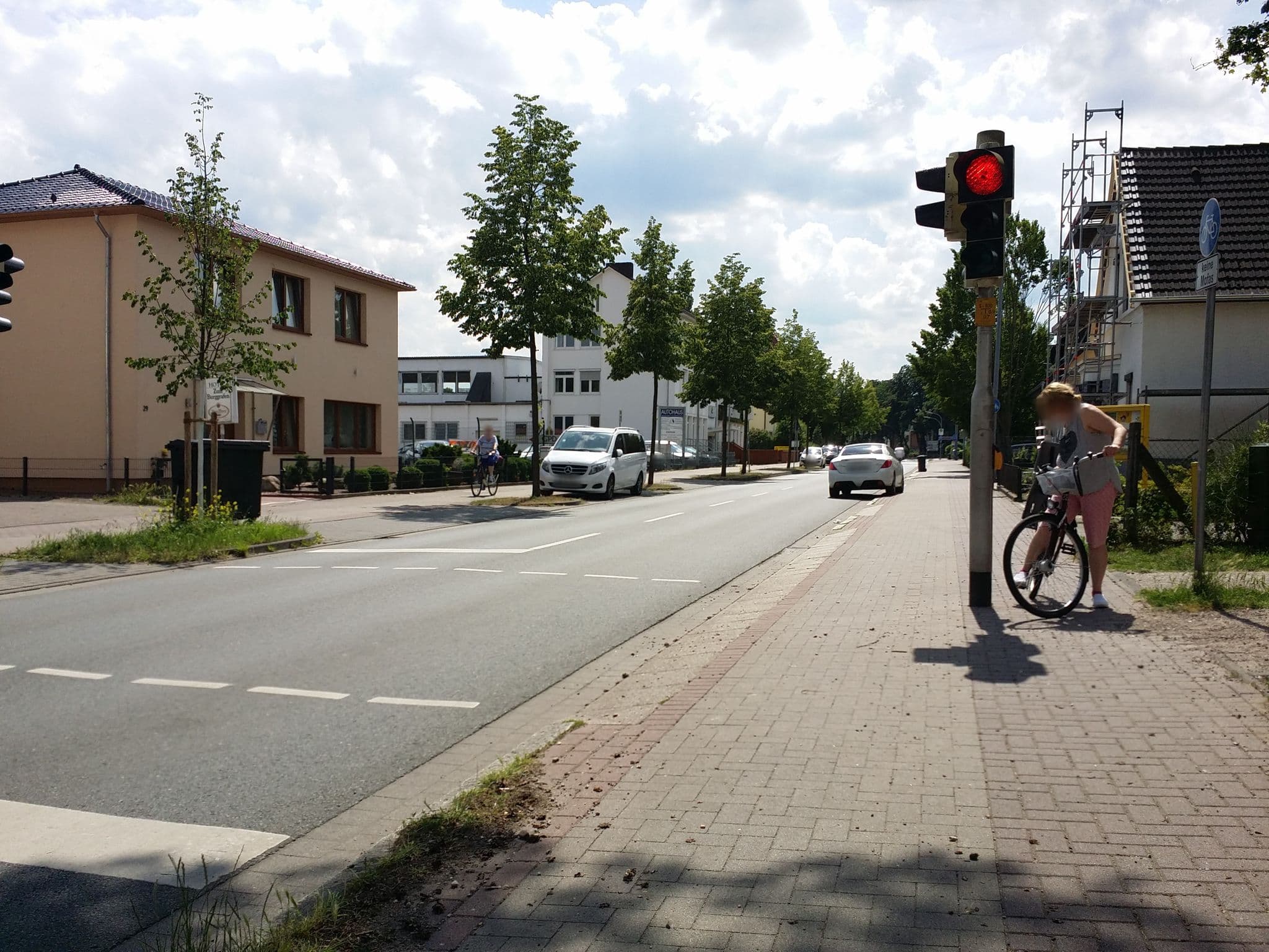 Street view near Zum Burggrafen, Delmenhorst — © abmap (CC BY-SA · Mapillary)