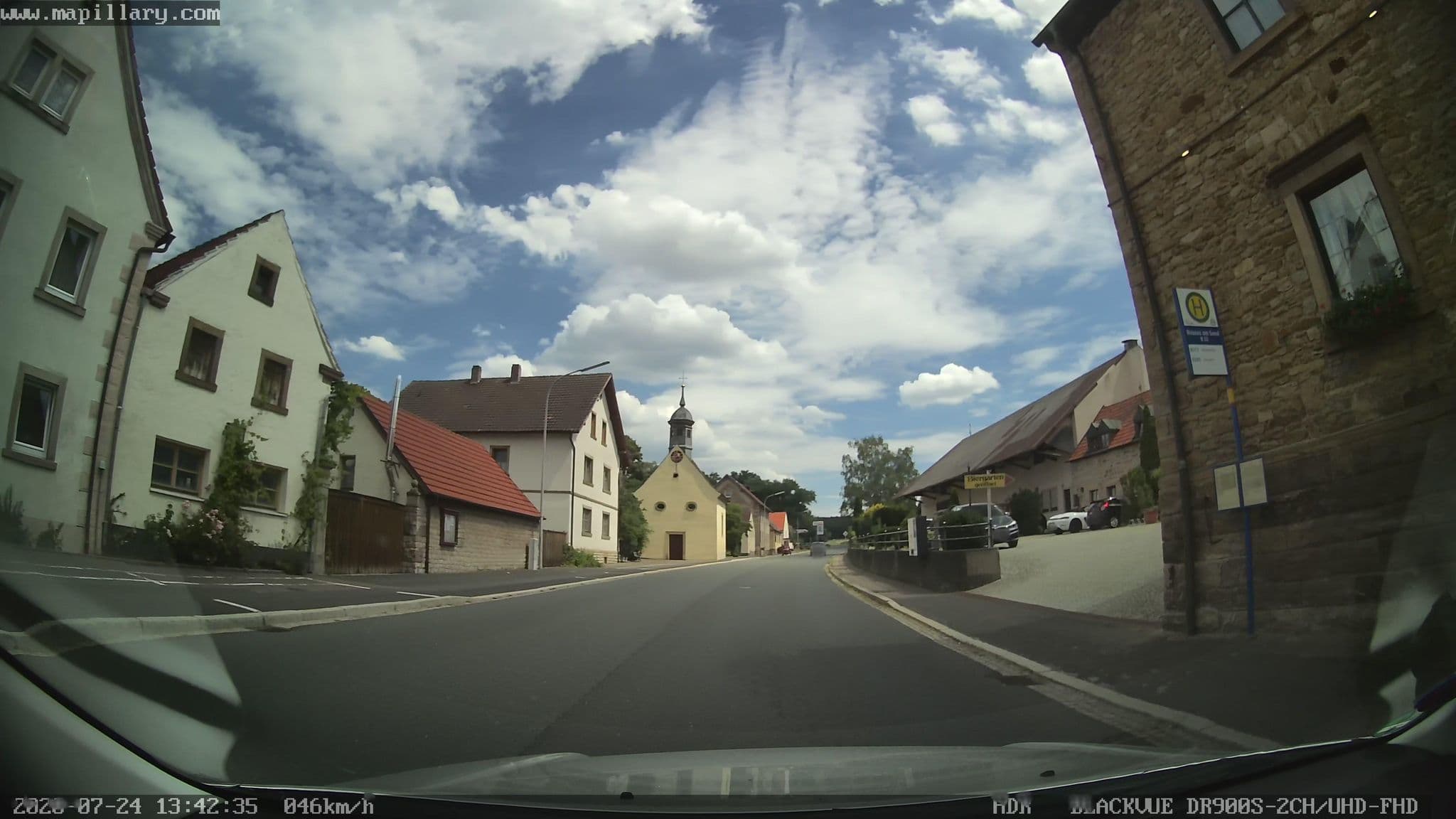 Street view near Landhotel Neuses, Prichsenstadt — © mapcreator (CC BY-SA · Mapillary)