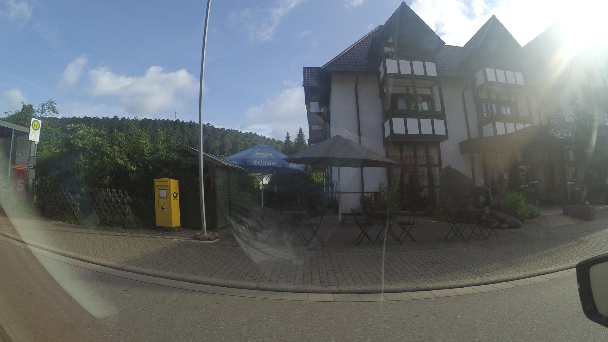 Street view near Hotel Restaurant Felsentor, Hauenstein — © teddy73 (CC BY-SA · Mapillary)