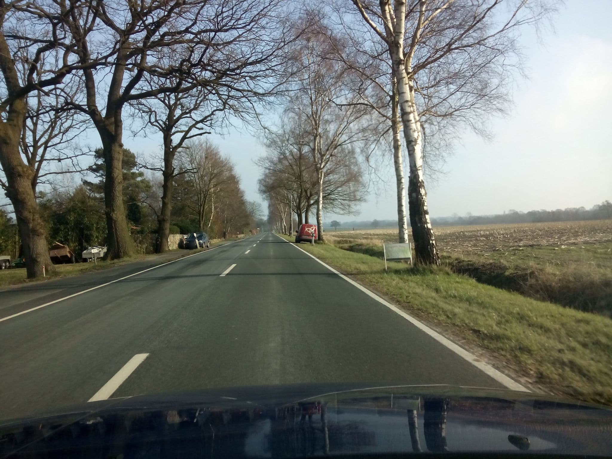 Street view near Hotel Buntes Moor, Grasberg — © manfredi (CC BY-SA · Mapillary)