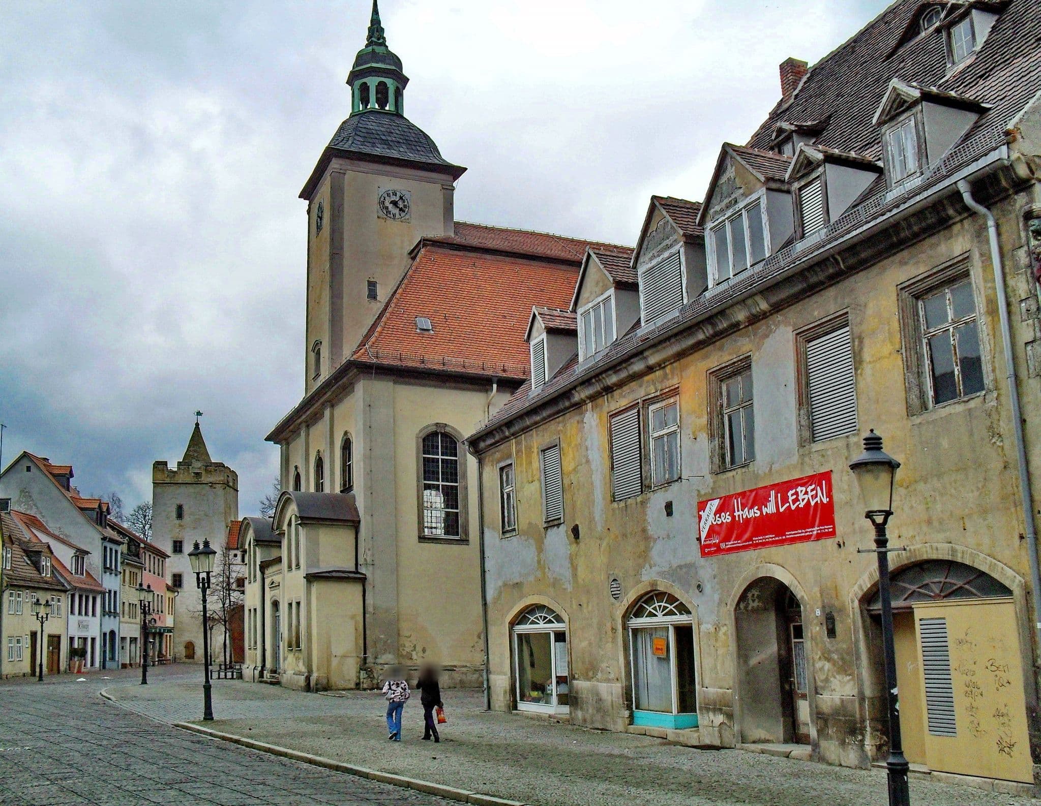 Street view near Pension Onkel Ernst, Naumburg — © akovt (CC BY-SA · Mapillary)