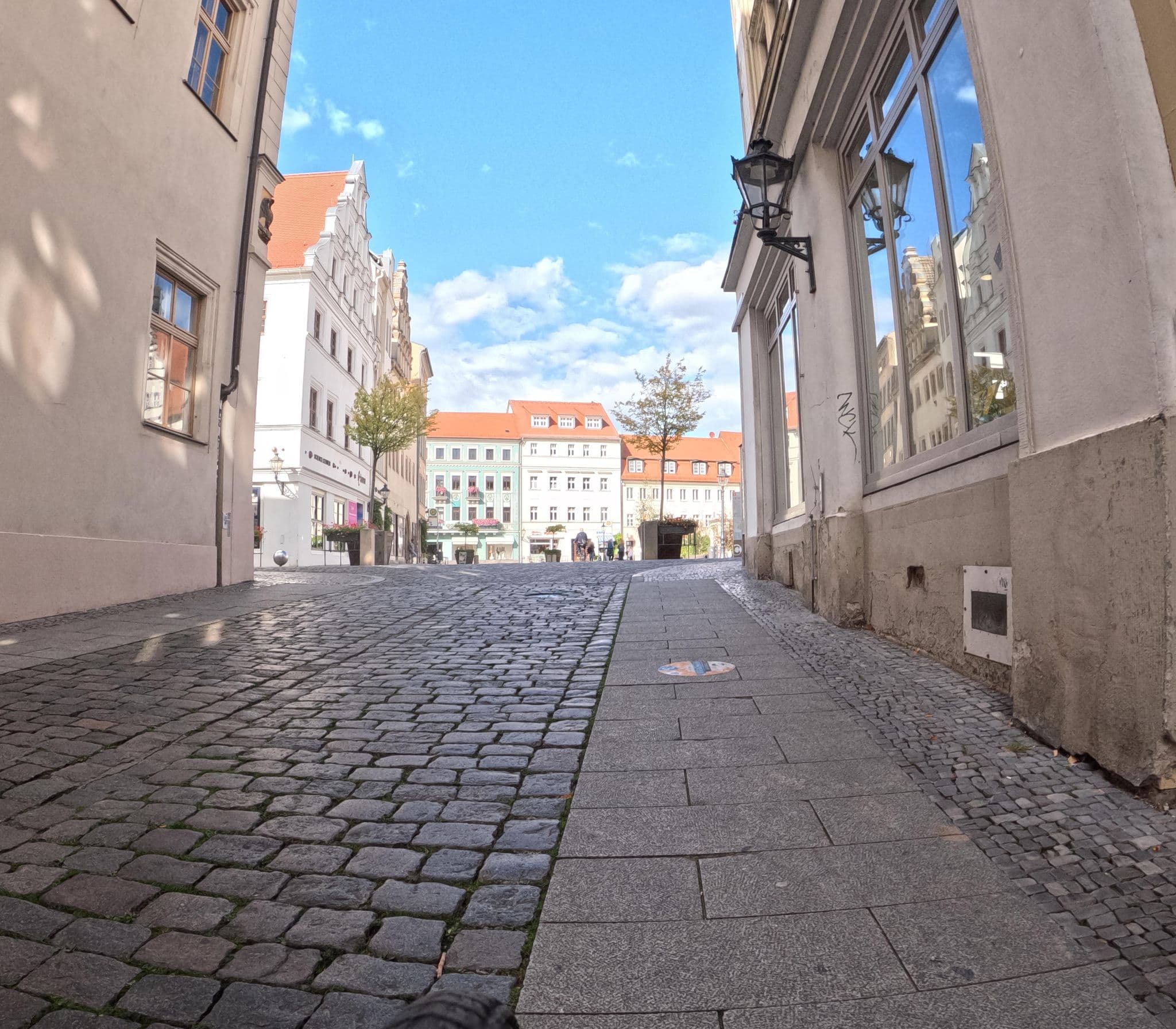 Street view near Cranach-Herberge, Wittenberg — © britiger (CC BY-SA · Mapillary)