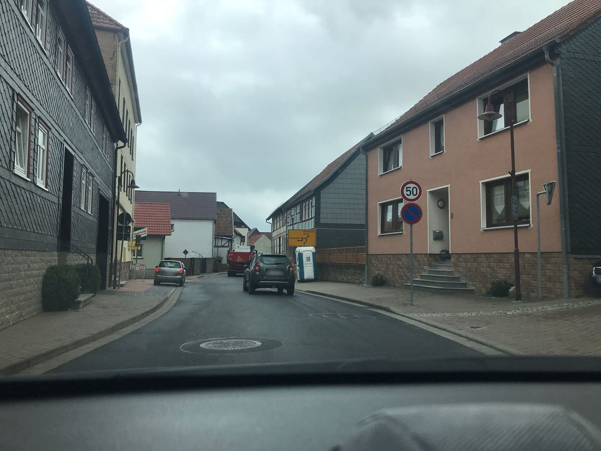 Street view near Hotel Zur Blume, Küllstedt — © saschahaberkorn (CC BY-SA · Mapillary)