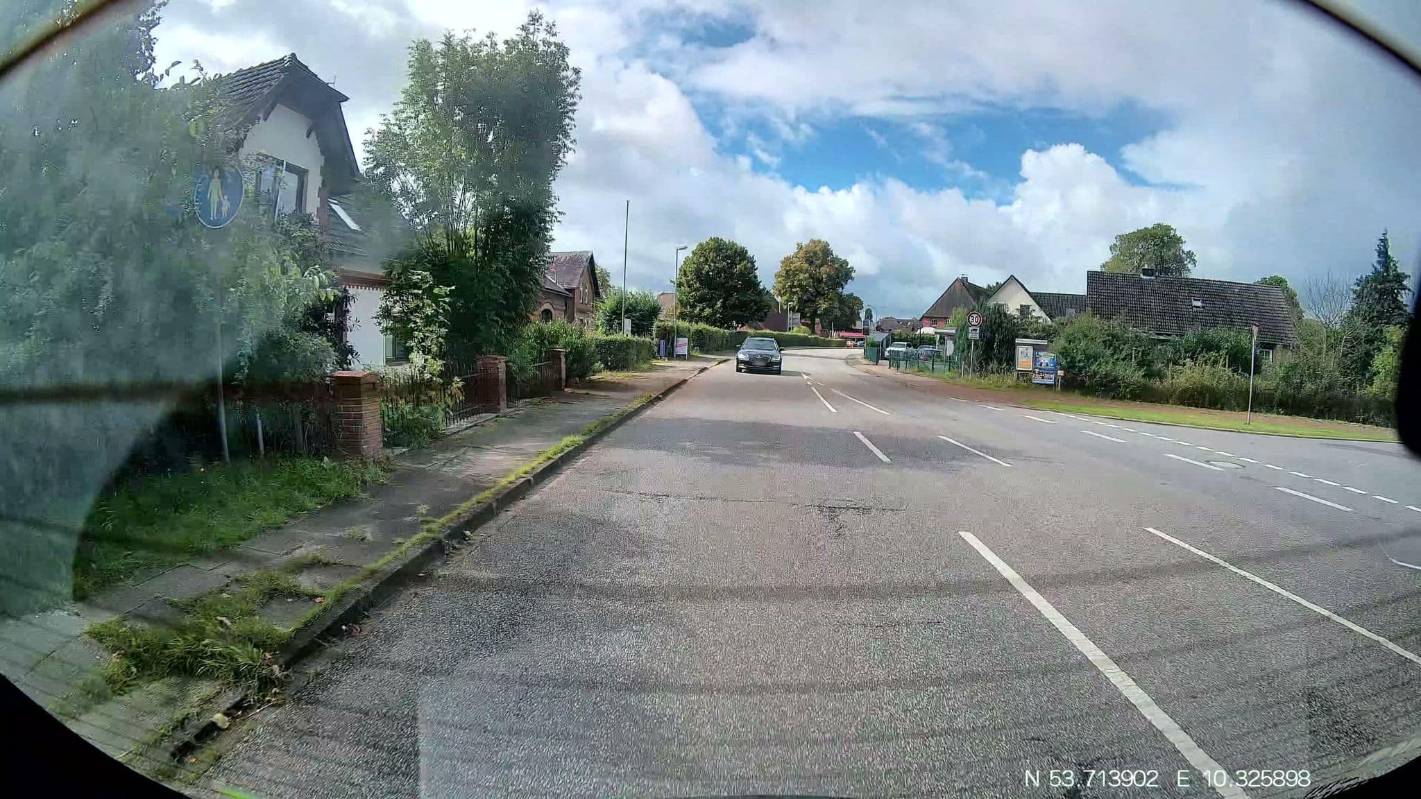 Street view near Pension Hammoor, Hammoor — © Dancingman (CC BY-SA · Mapillary)