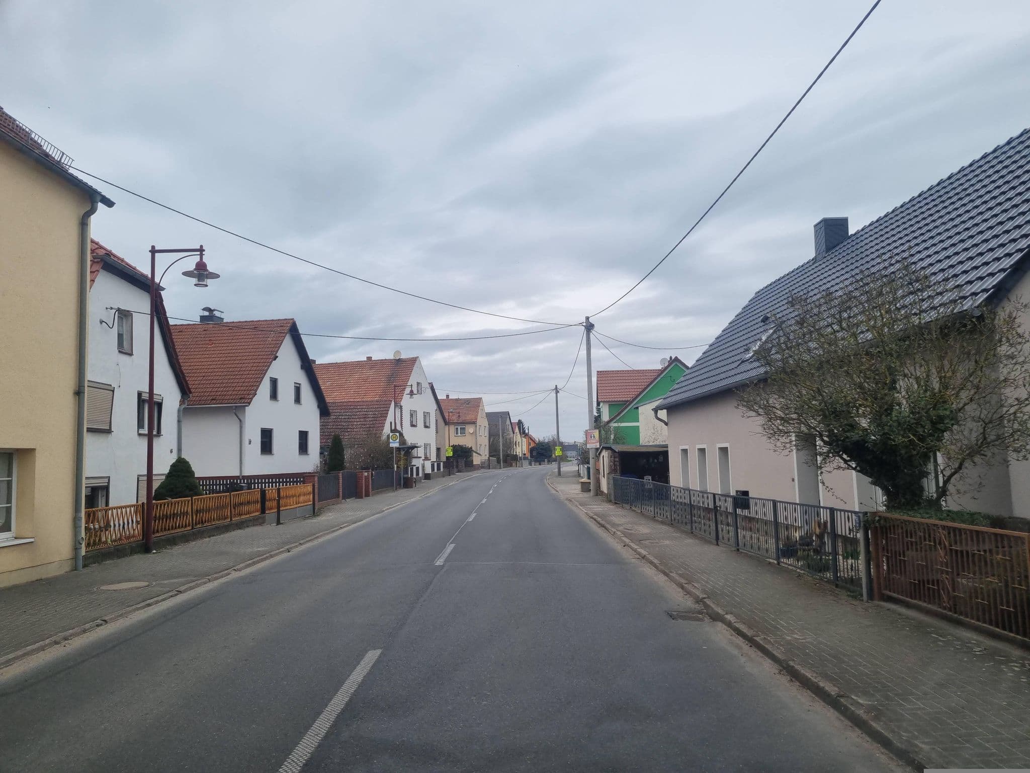 Street view near Gasthaus & Pension Lindenhof, Mühlberg — © dsmm (CC BY-SA · Mapillary)