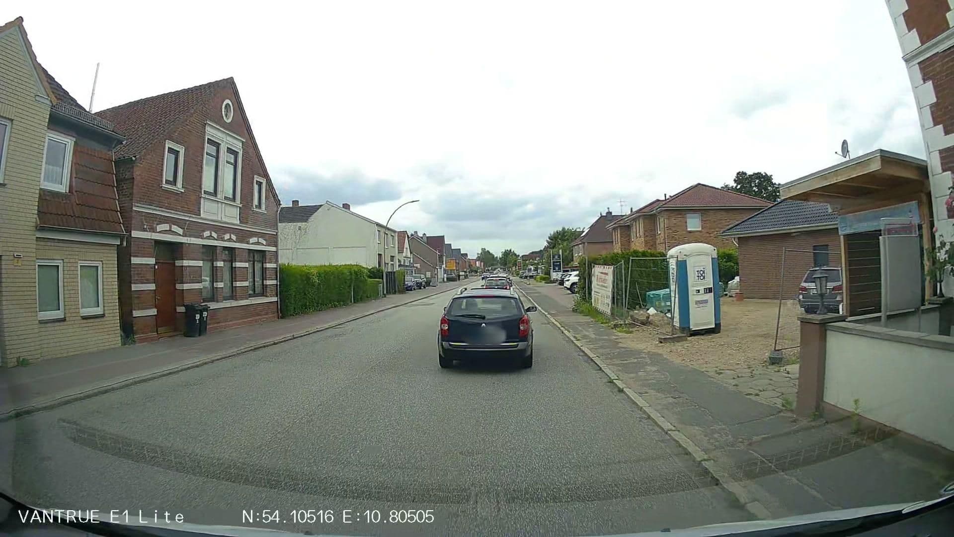 Street view near Hotel Baltic, Neustadt in Holstein