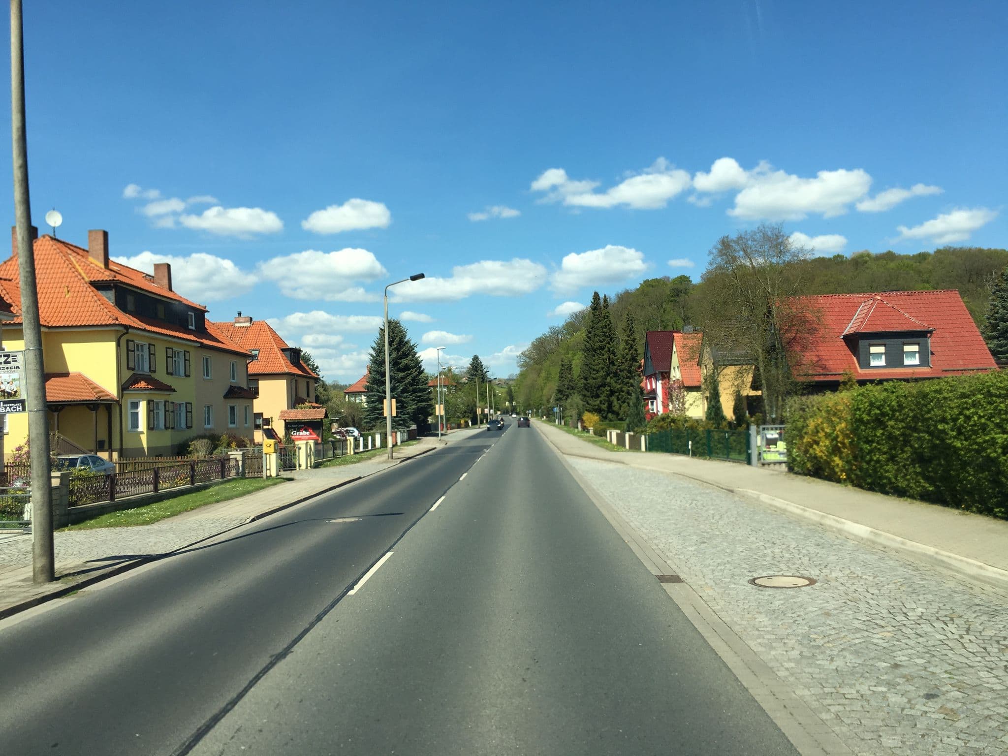 Street view near Pension Vogler, Nordhausen — © yaron (CC BY-SA · Mapillary)