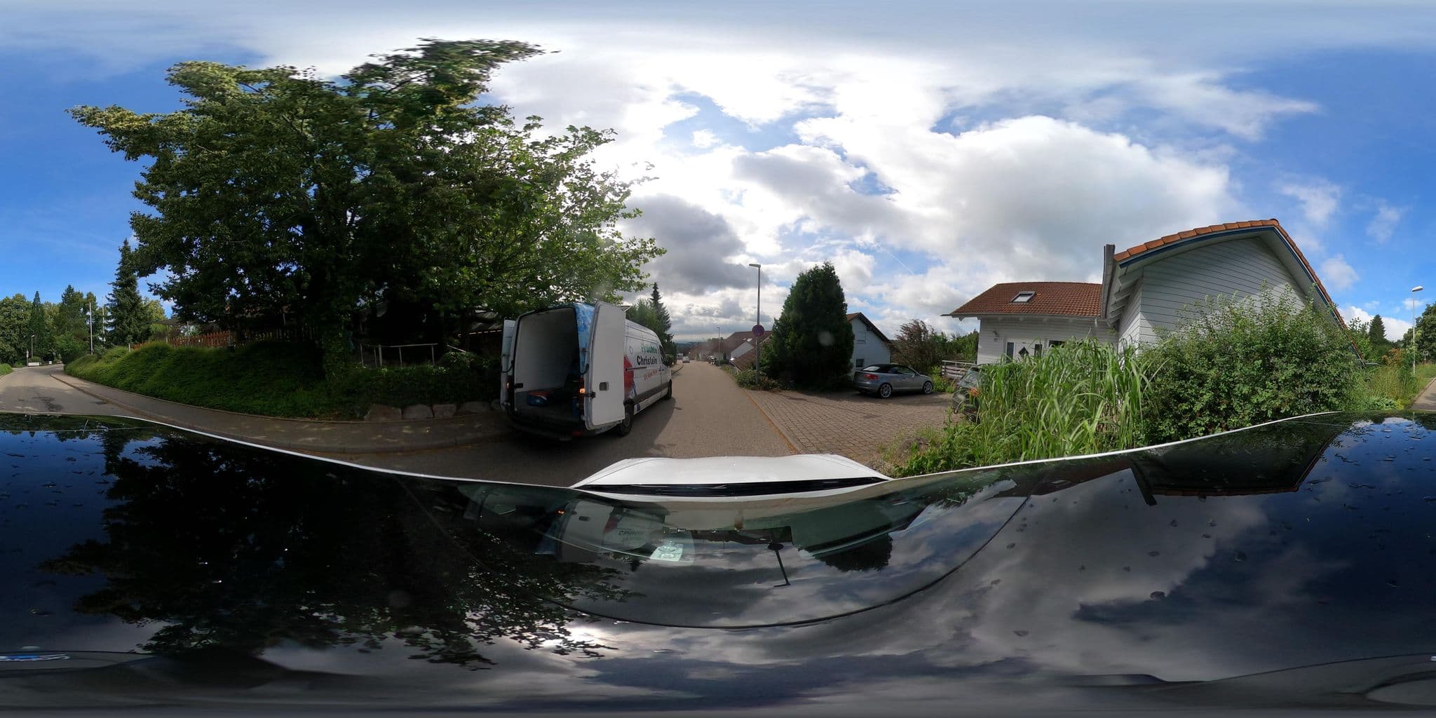 Street view near Albblick, Haiterbach — © peterleth (CC BY-SA · Mapillary)