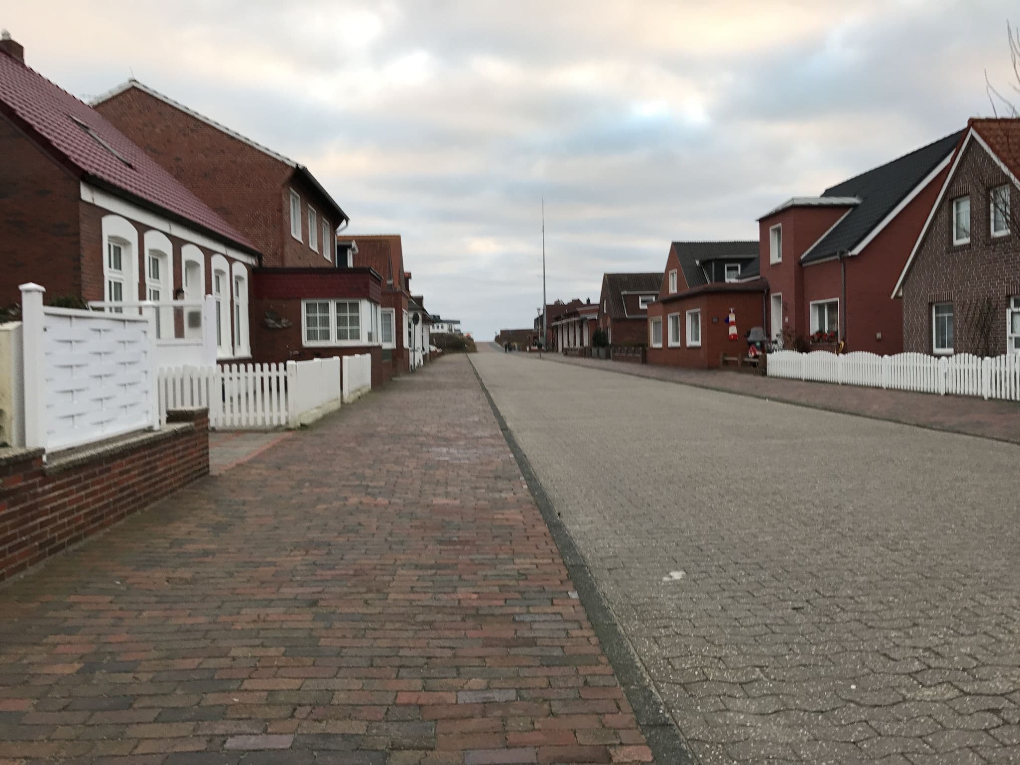 Street view near Hus Strandloperke, Borkum