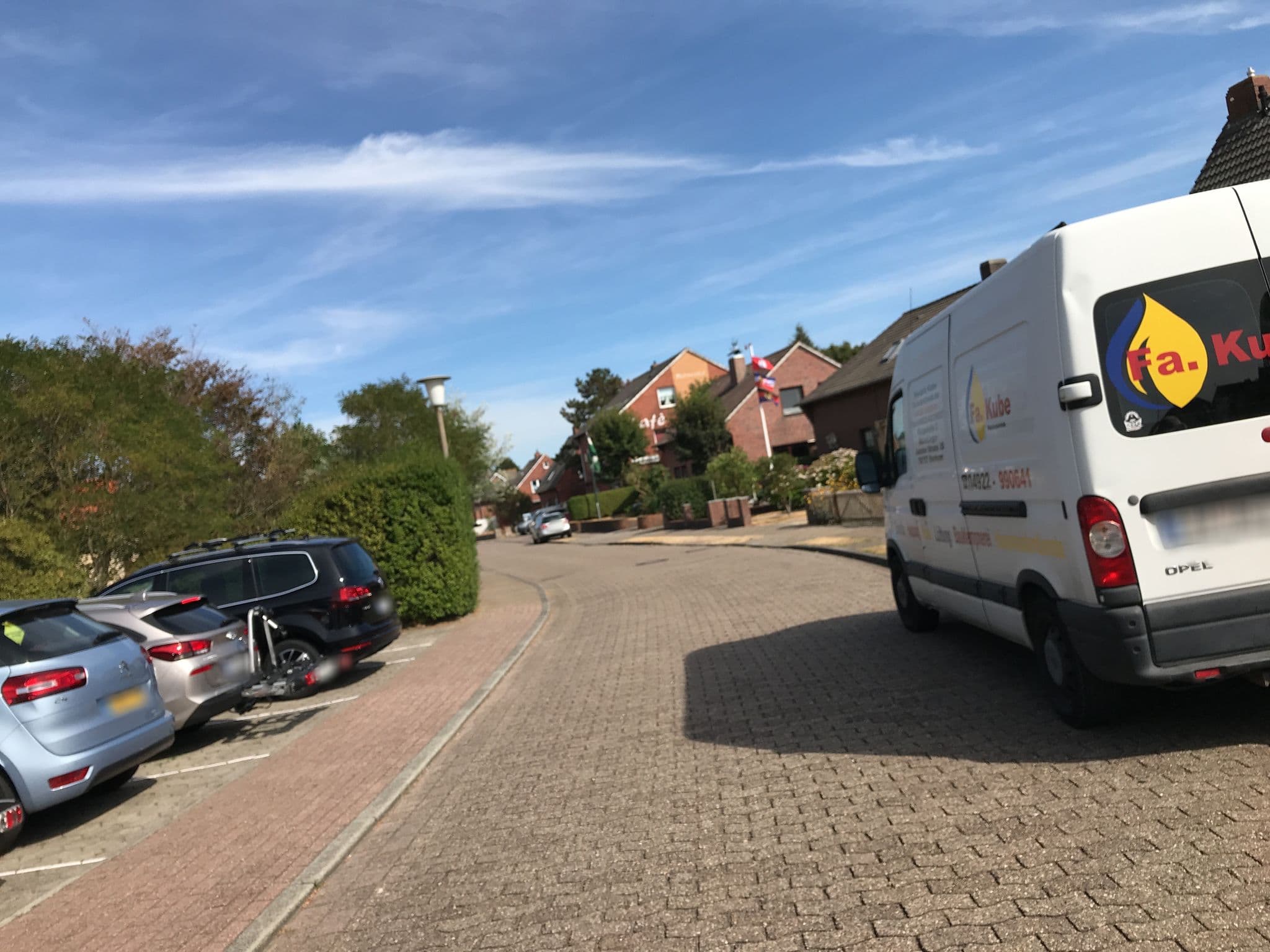 Street view near Hus Kabbe, Borkum